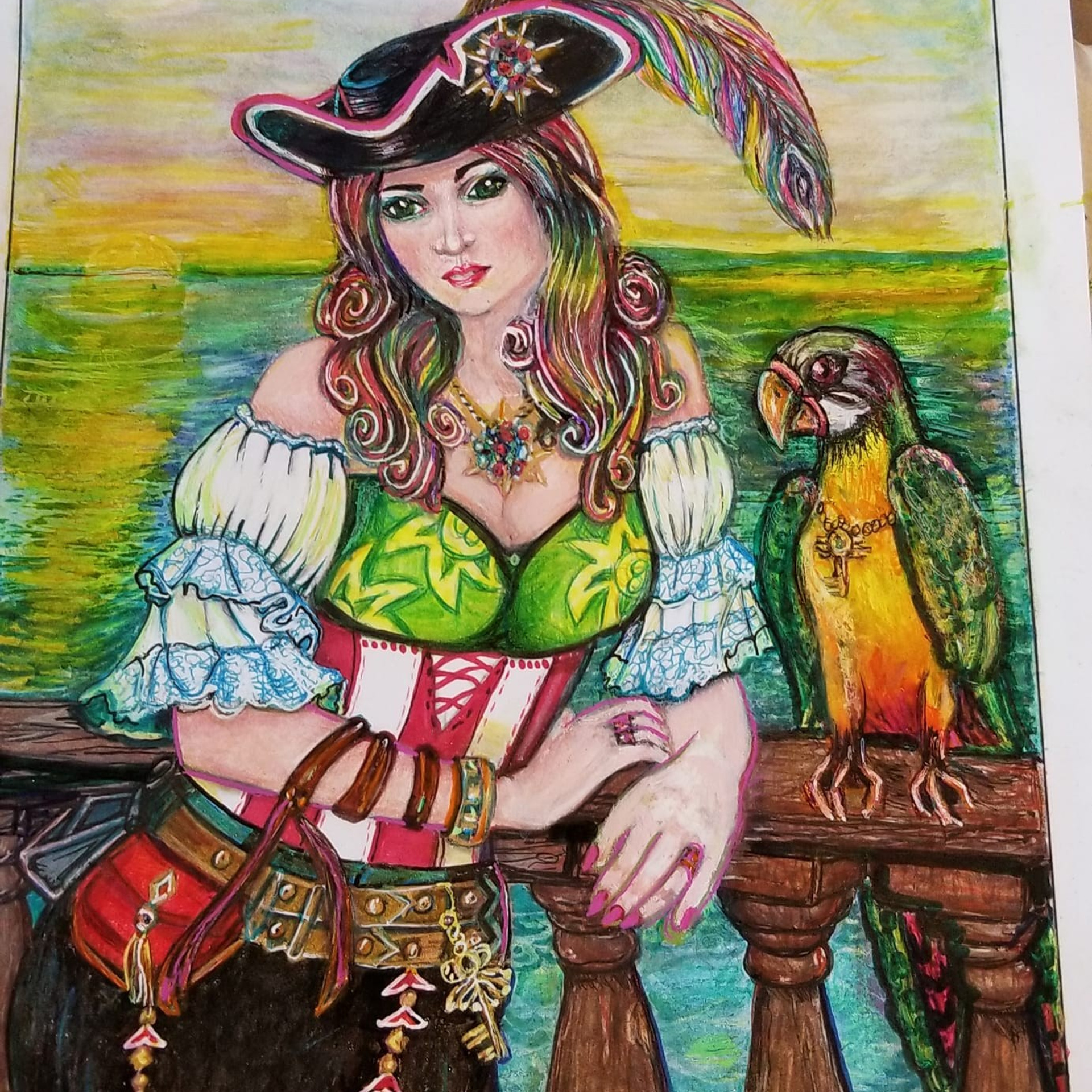 Pirates. Раскраски Алёны Лазаревой