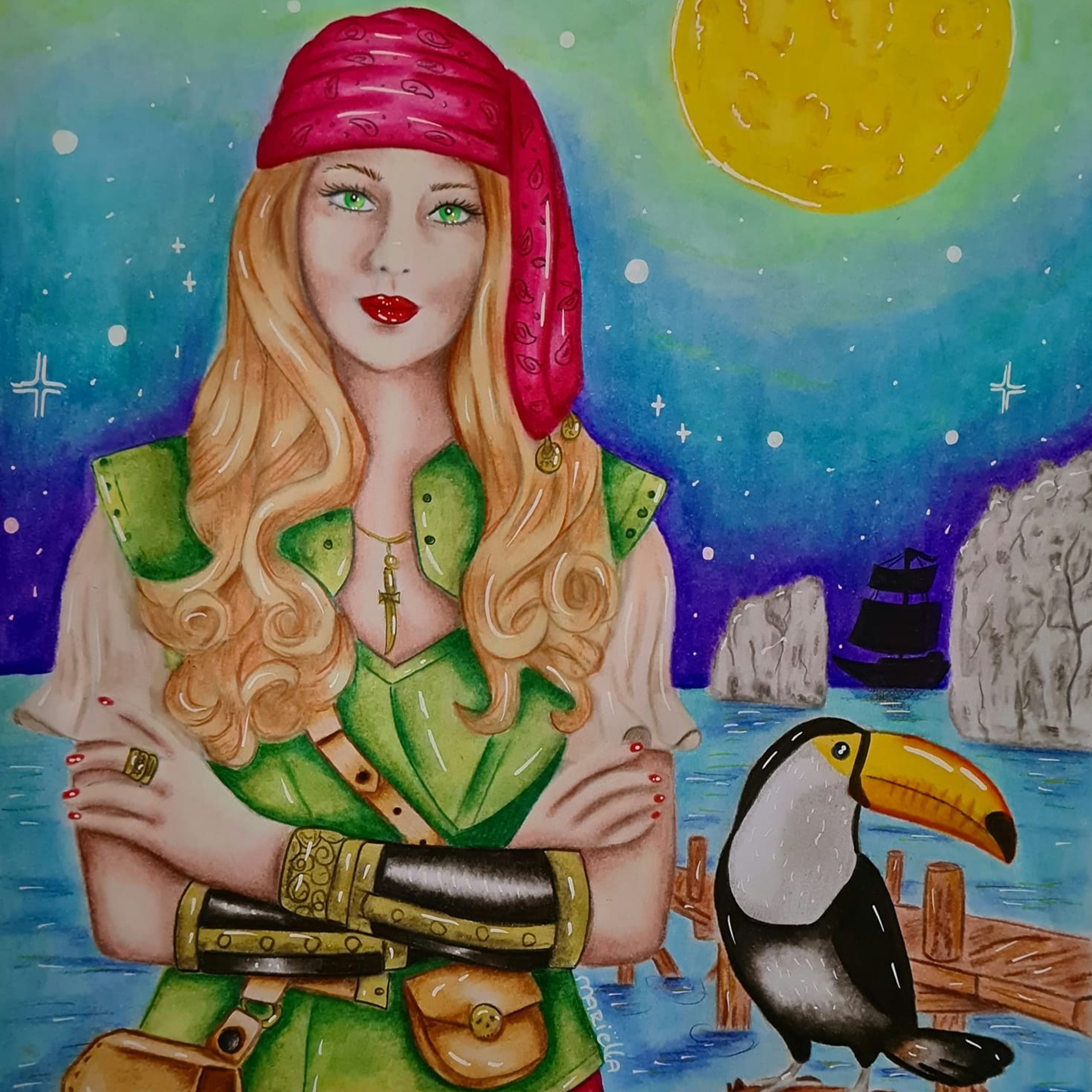 Pirates. Раскраски Алёны Лазаревой