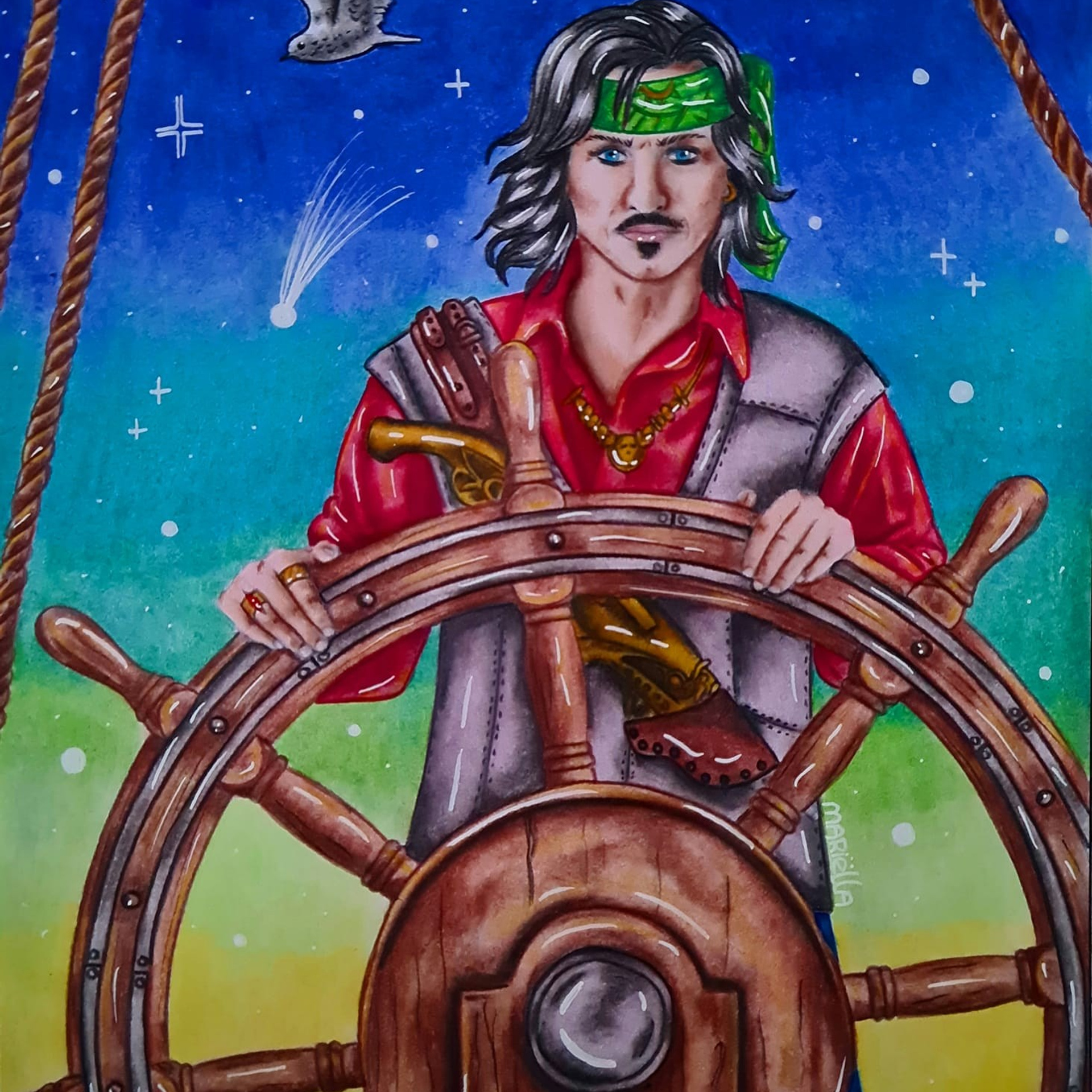 Pirates. Раскраски Алёны Лазаревой