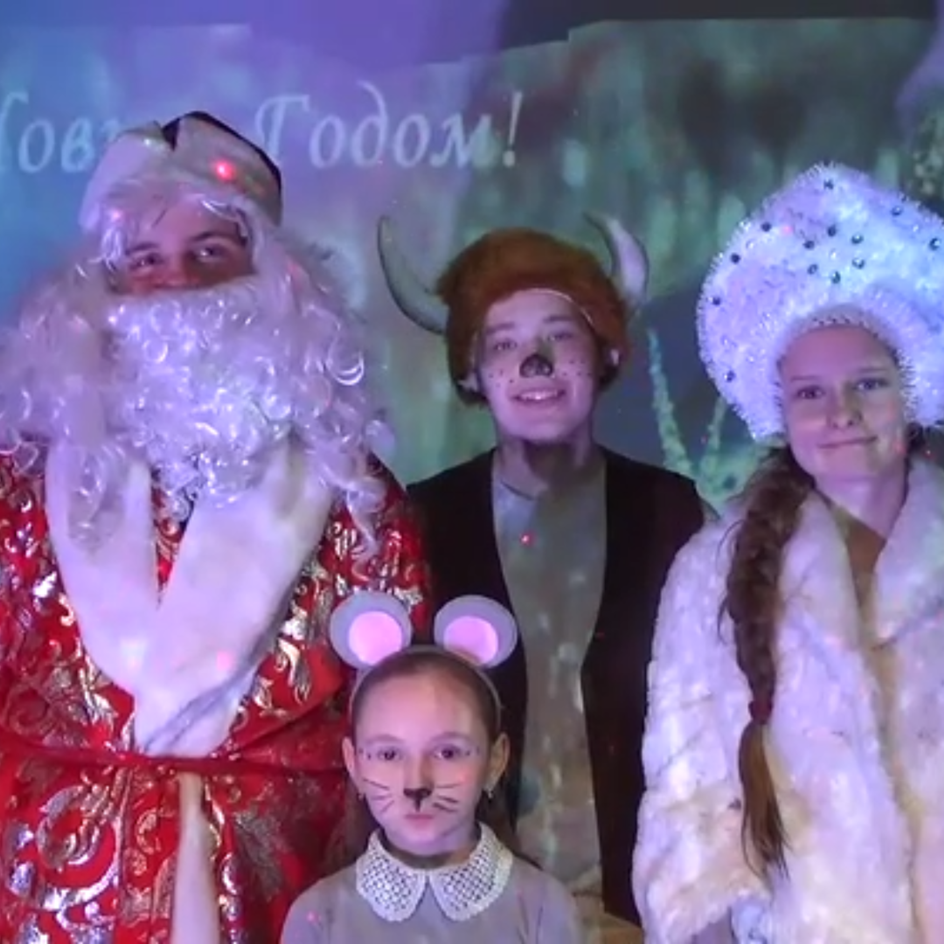 Новый год в Простоквашино