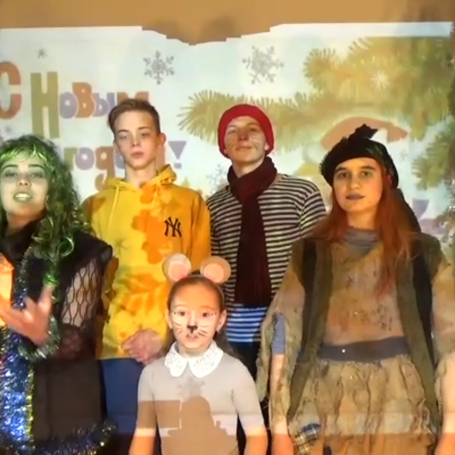 Новый год в Простоквашино