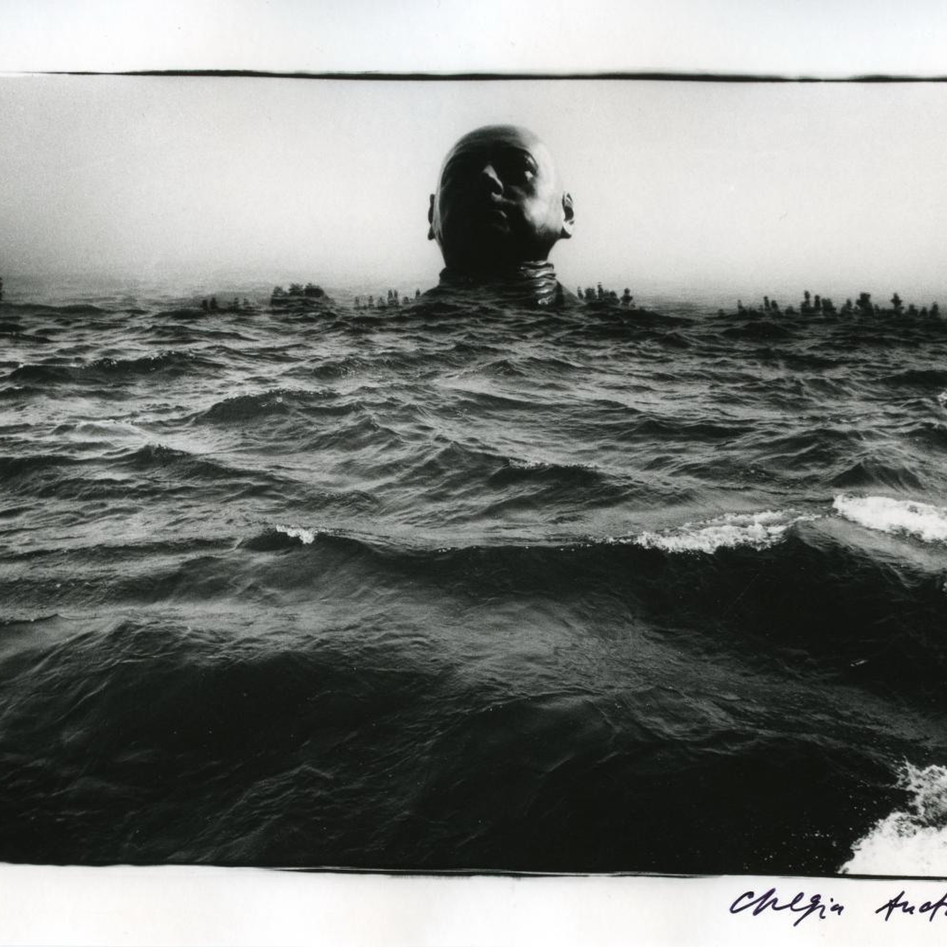 Андрей Чежин Невская купель. 2022 - Люминография - luminografia.ru