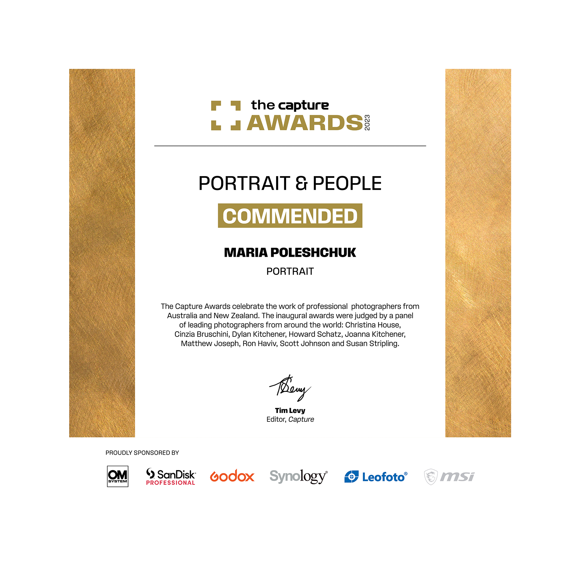 About. Maria Poleshchuk, commercial photographer in Sydney