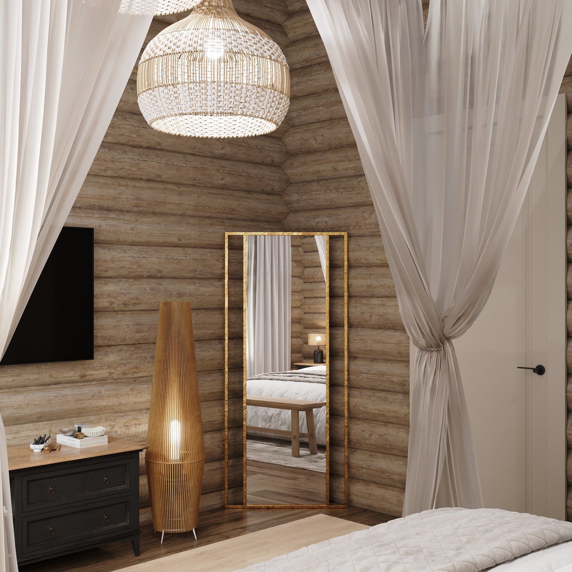 Хижина. LACONICA INTERIOR DESIGN