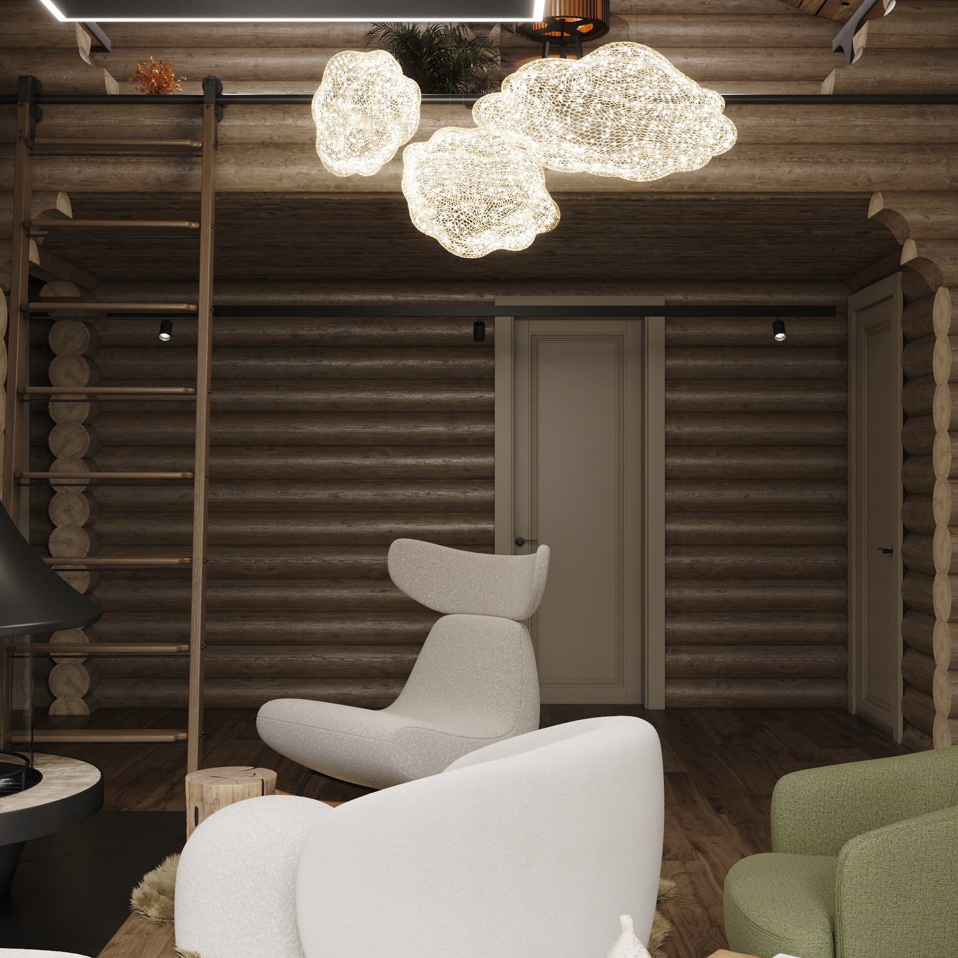 Хижина. LACONICA INTERIOR DESIGN