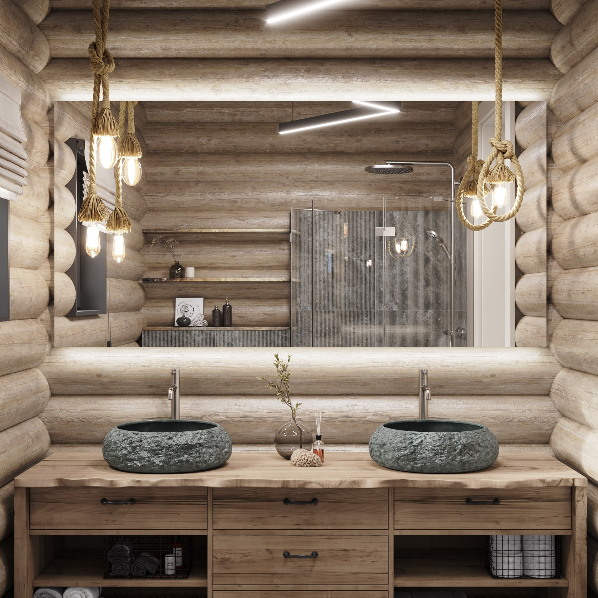 Хижина. LACONICA INTERIOR DESIGN