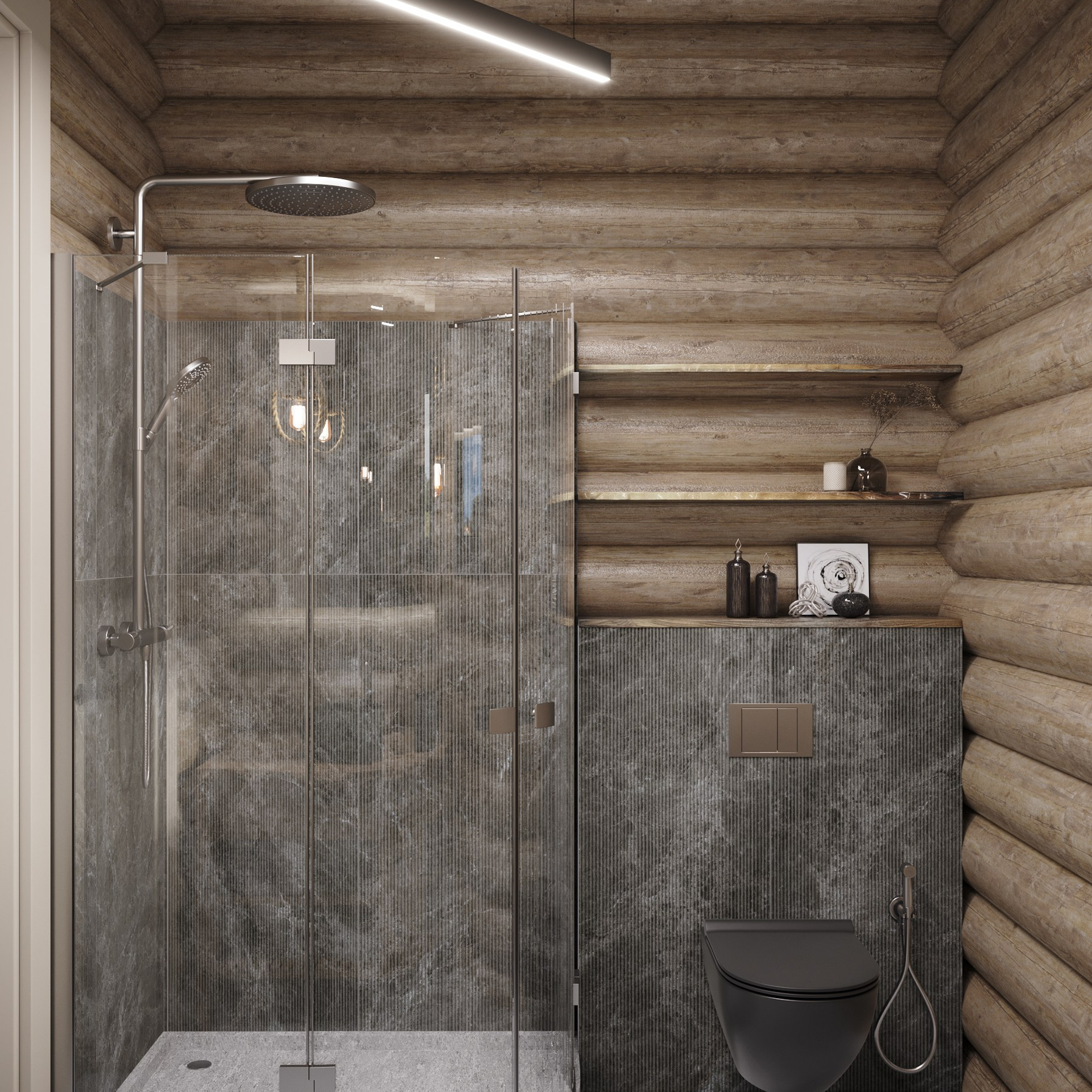 Хижина. LACONICA INTERIOR DESIGN