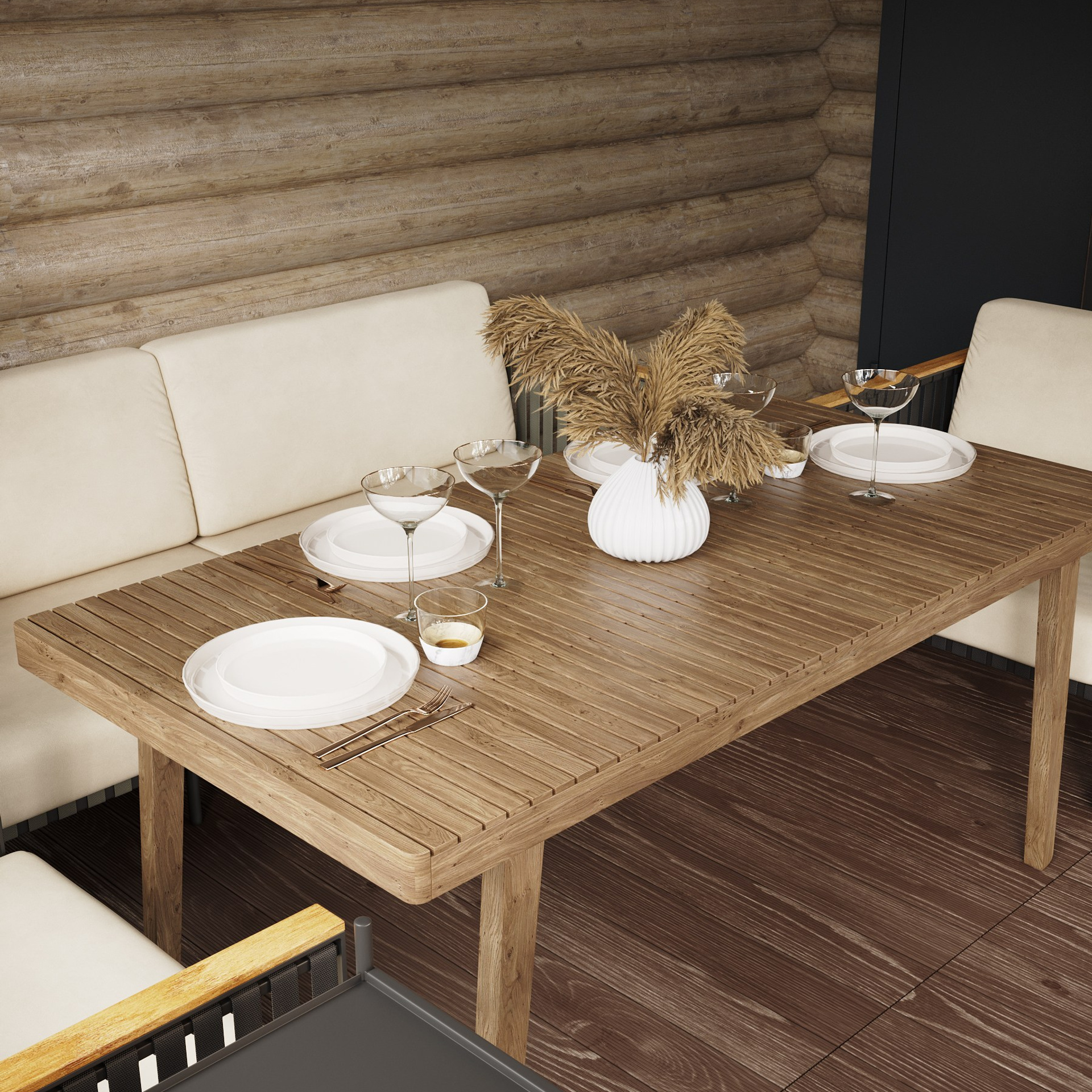 Хижина. LACONICA INTERIOR DESIGN