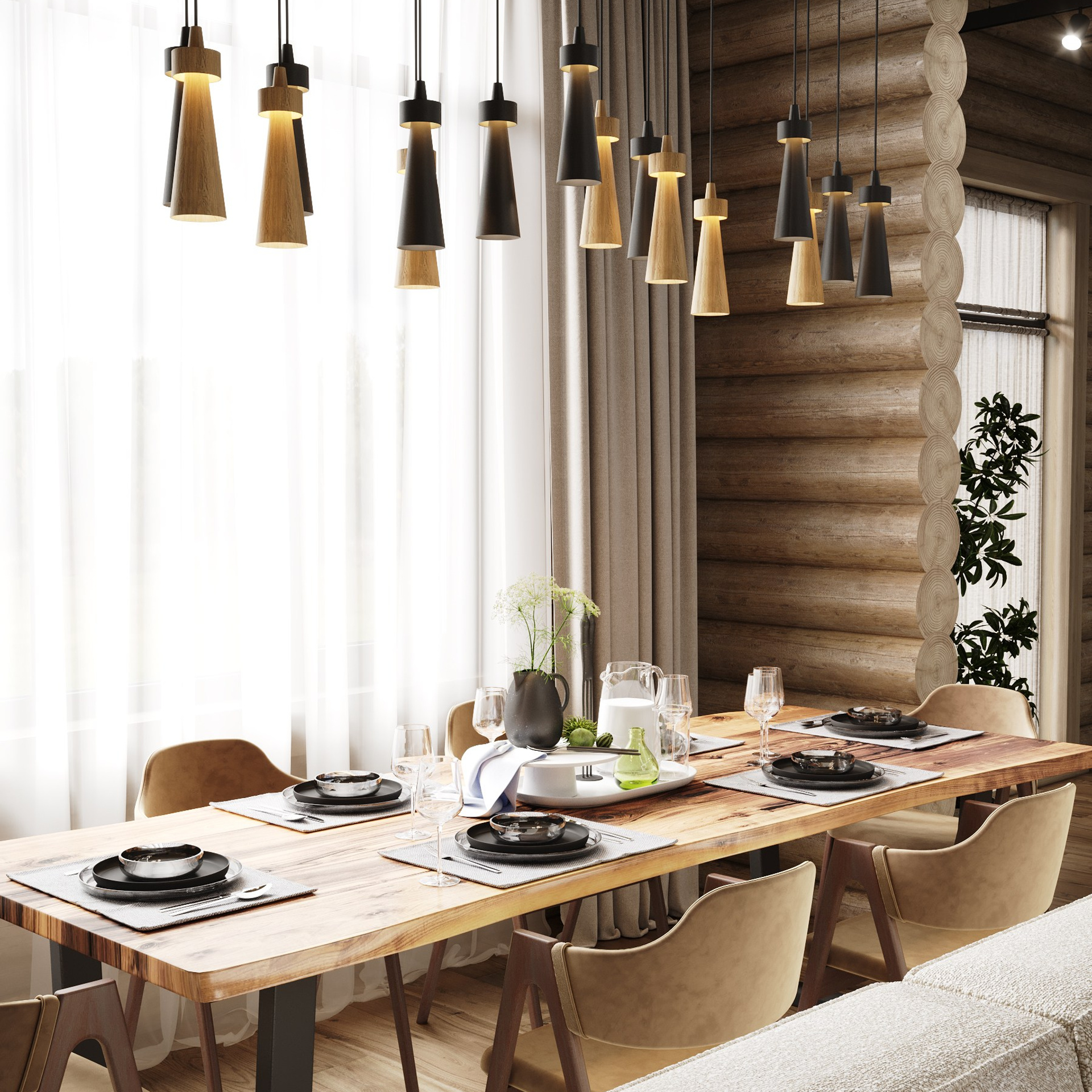 Хижина. LACONICA INTERIOR DESIGN