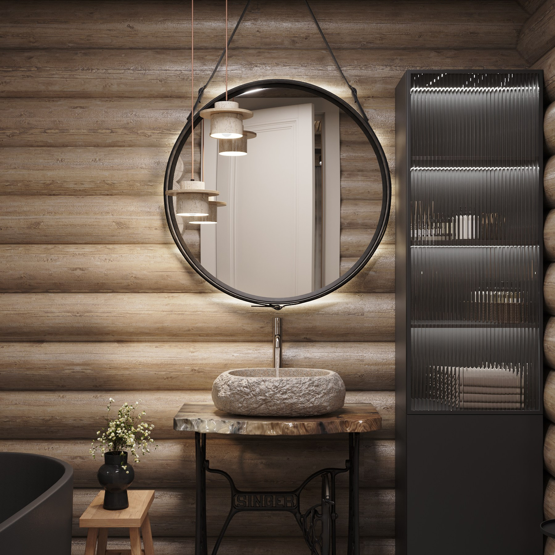 Хижина. LACONICA INTERIOR DESIGN