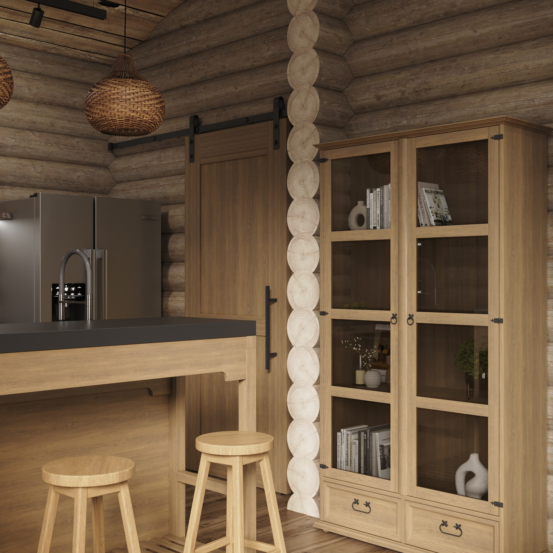 Хижина. LACONICA INTERIOR DESIGN