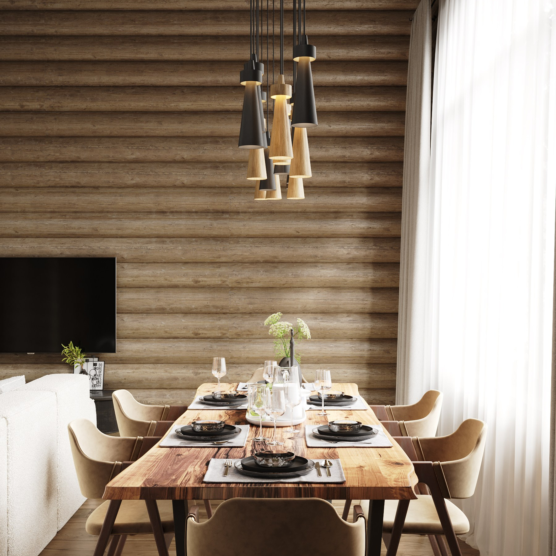 Хижина. LACONICA INTERIOR DESIGN