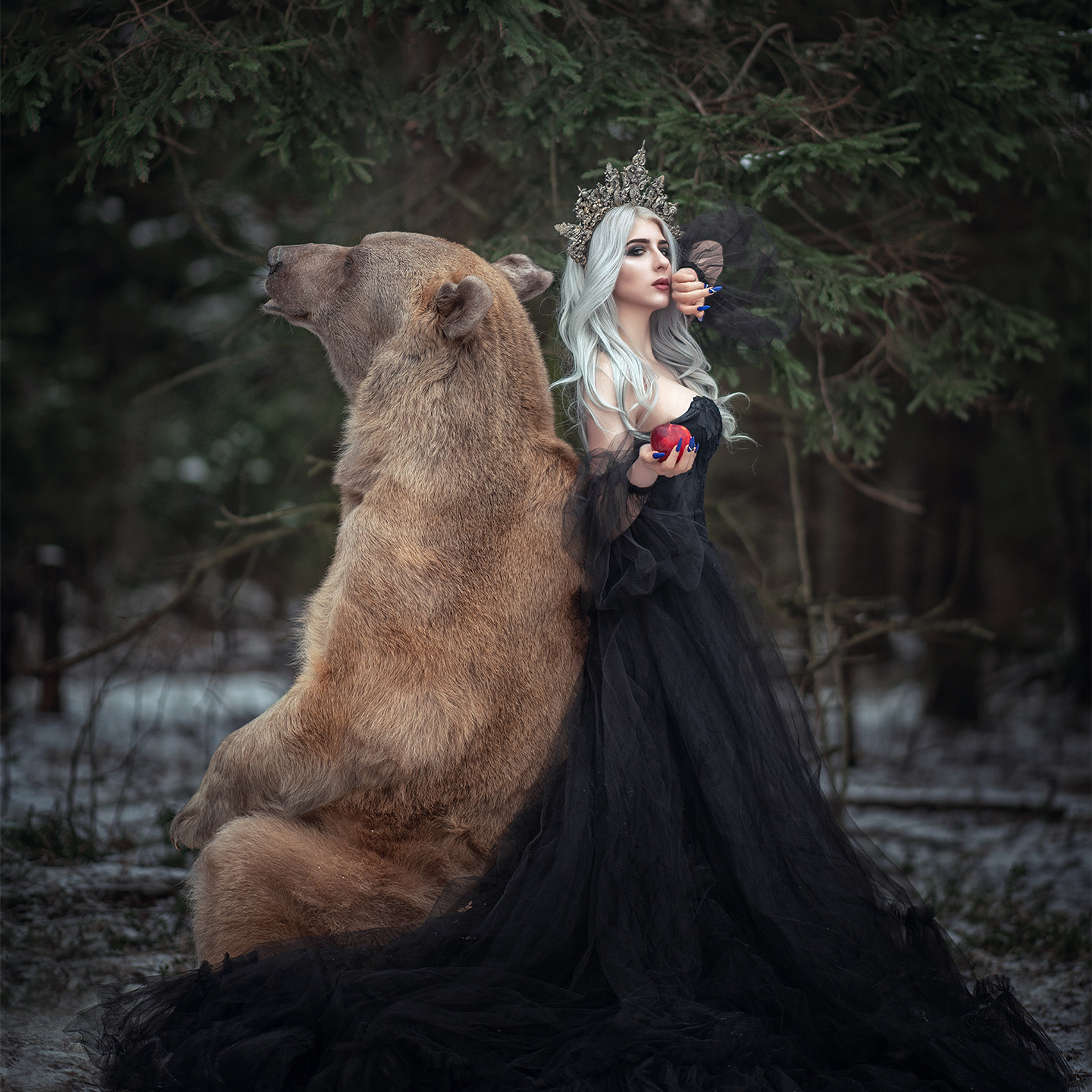 фотосессия с медведем, девушка и медведь, фото с медведем, ручной медведь, фотосессия с медведем москва, фотосессия с медведем в москве, фотограф юлиана бевз, юлиана бевз, медведь степан