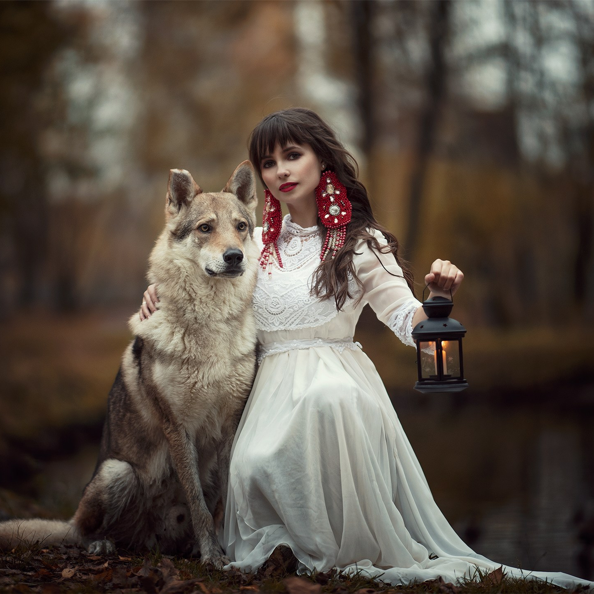 фотосессия с волчками, фотосессия с волками, фотосессия с волком москва, девушка с волком, фотосессия в москве