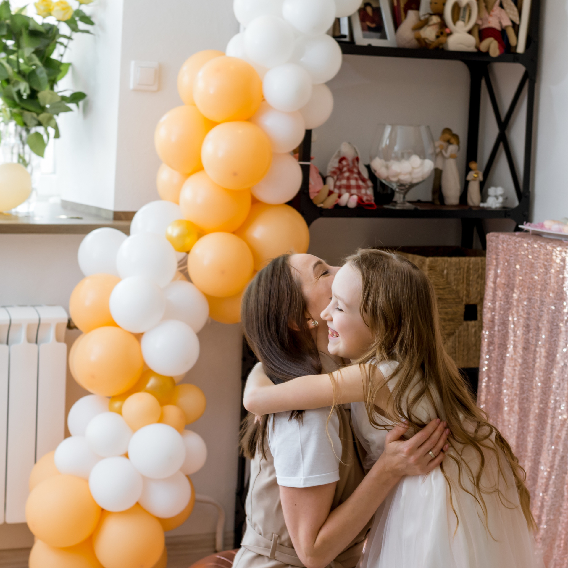 День рождения дома. Юлечке 8 лет