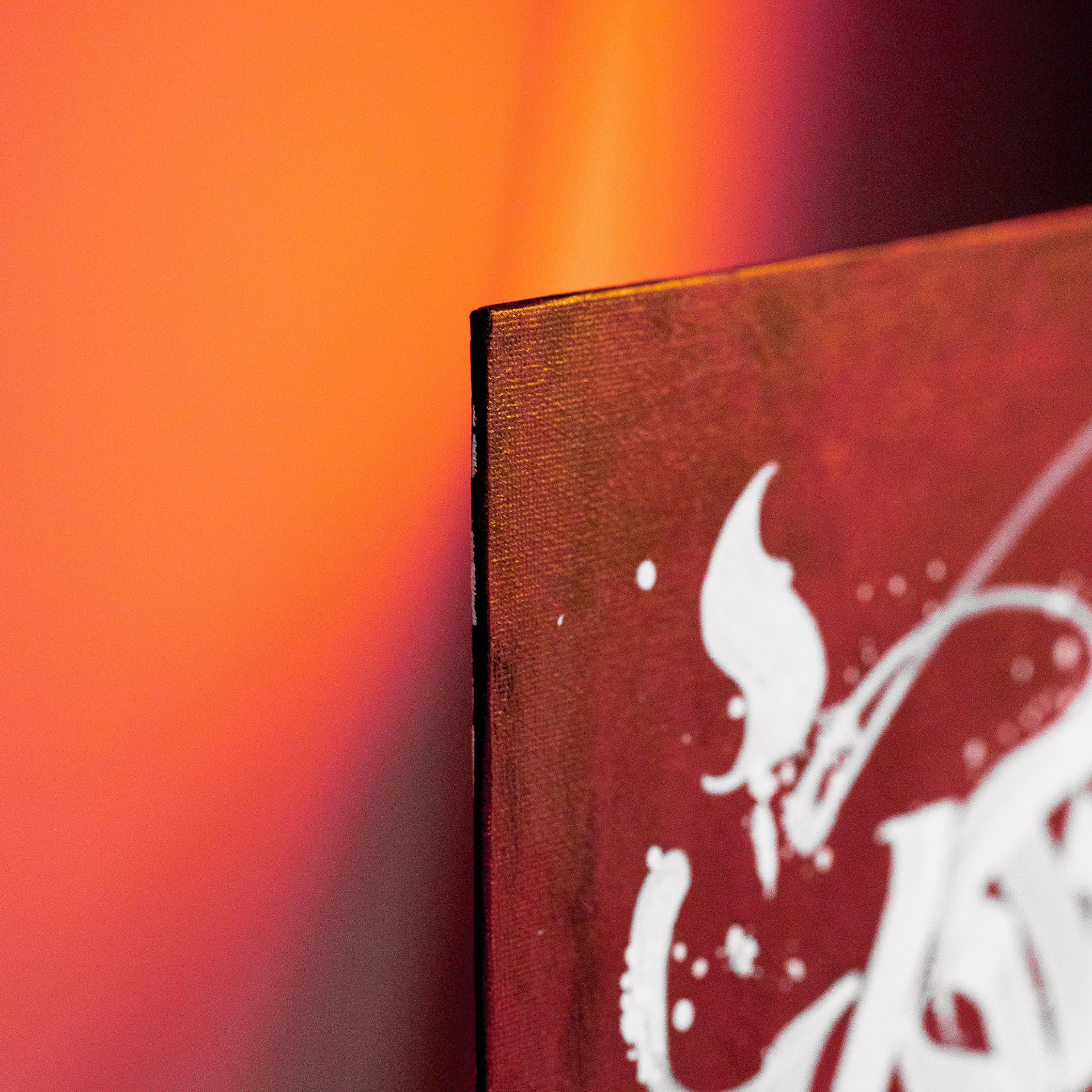 Каллиграфия на холстах со смыслом от Андрея Рэя (1)