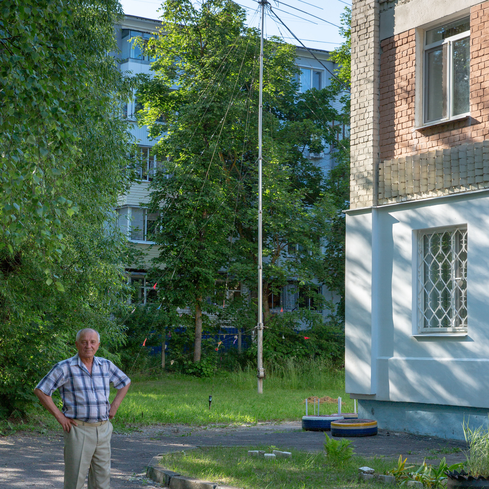 Радиолюбитель Михаил Карлин UA3YCZ, г. Брянск