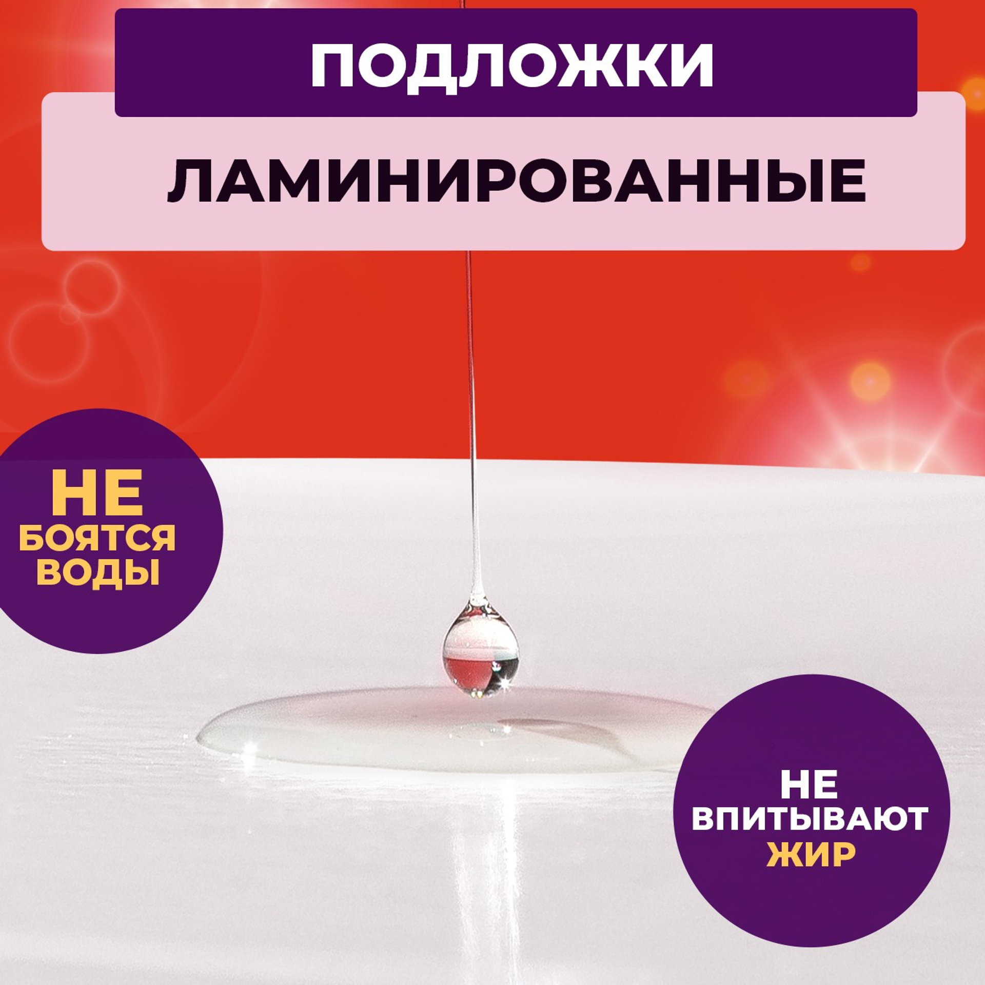 Жиростойкие и водостойкие