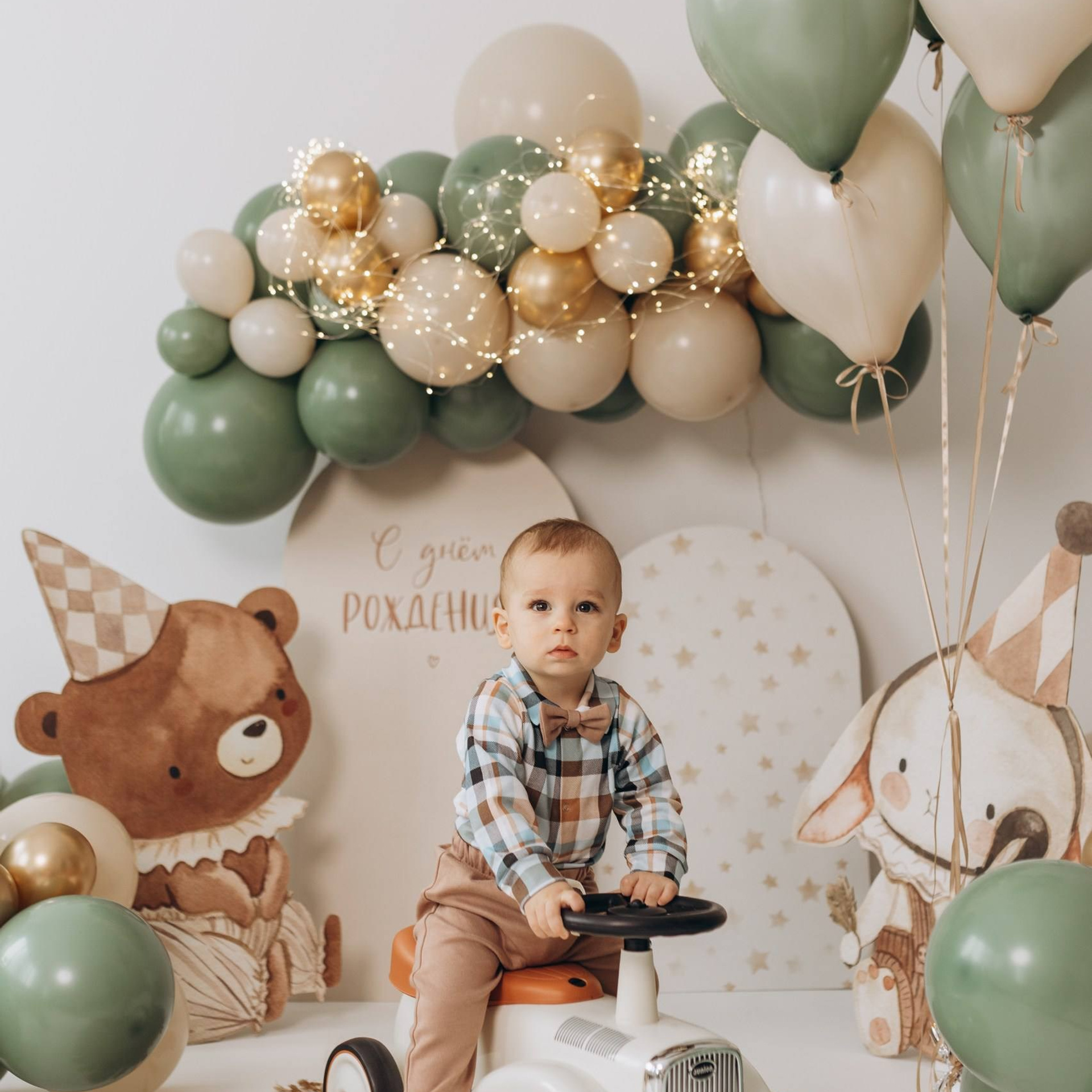 Детская фотосессия. Фотосессия на годик. Годовасие. Фотостудия «Птичка» Мытищи,