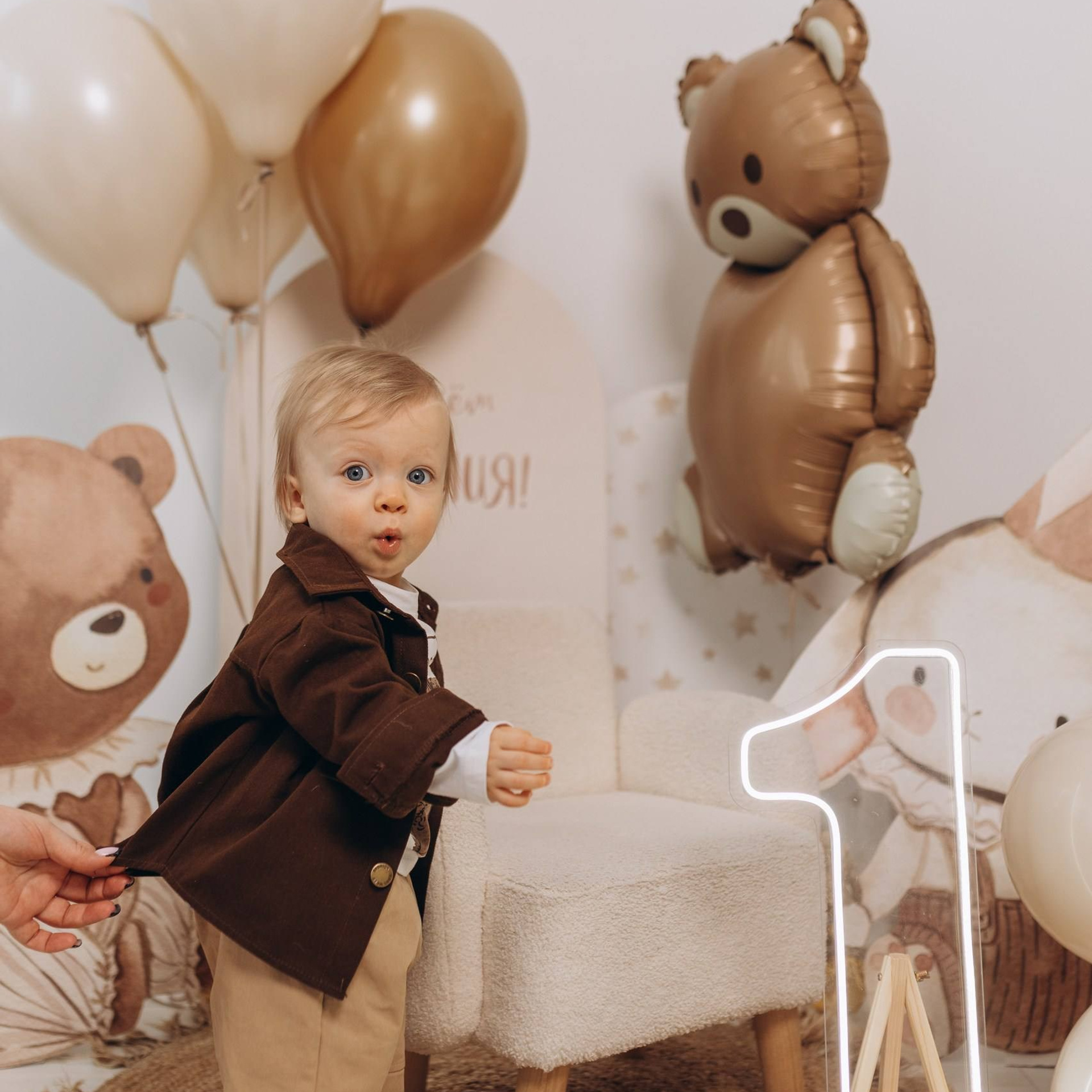 Детская фотосессия. Фотосессия на годик. Годовасие. Фотостудия «Птичка» Мытищи,