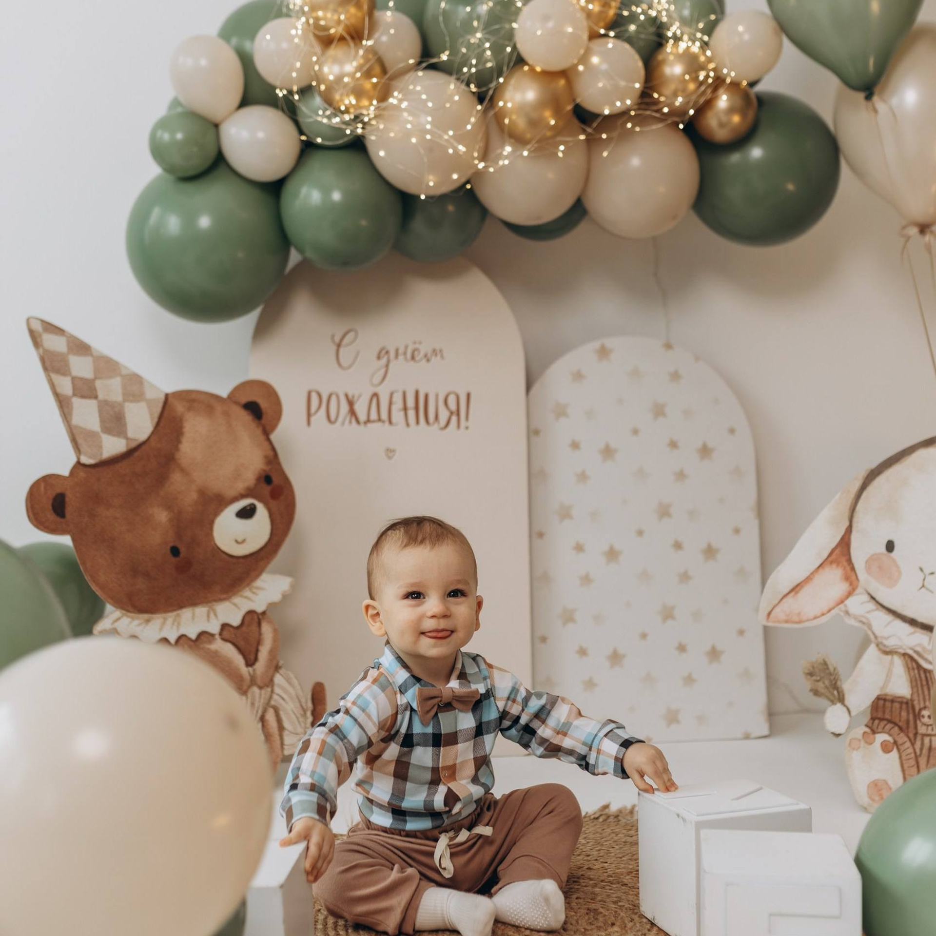 Детская фотосессия. Фотосессия на годик. Годовасие. Фотостудия «Птичка» Мытищи,