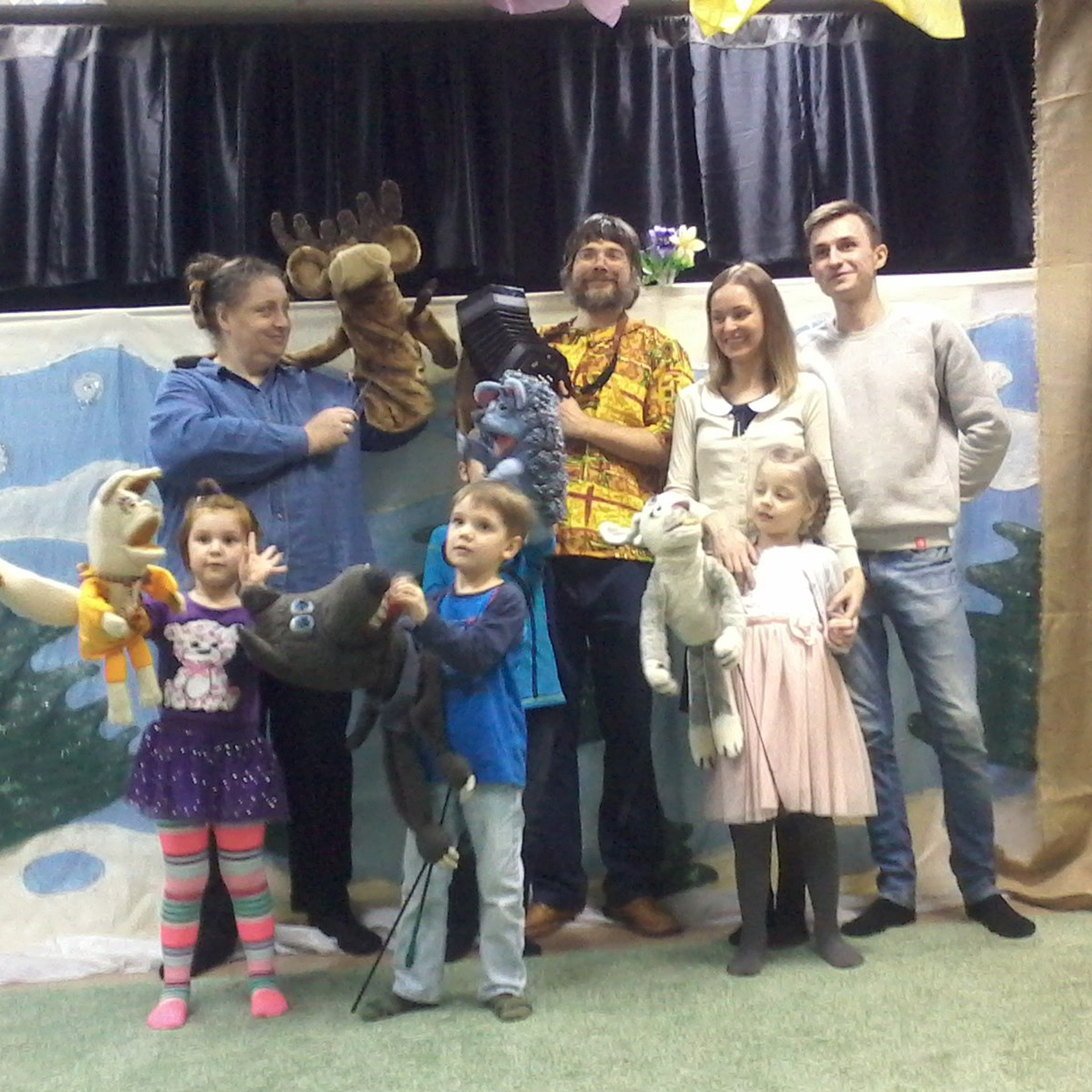 Театральная студия при театре кукол Ольги Останиной. Дом Шрёдера