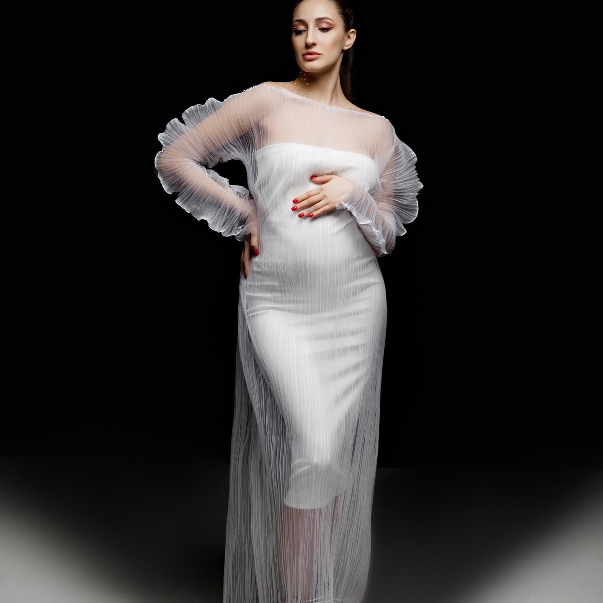 Фотодень для беременных в стиле Vogue. Фотограф беременности Краснодар