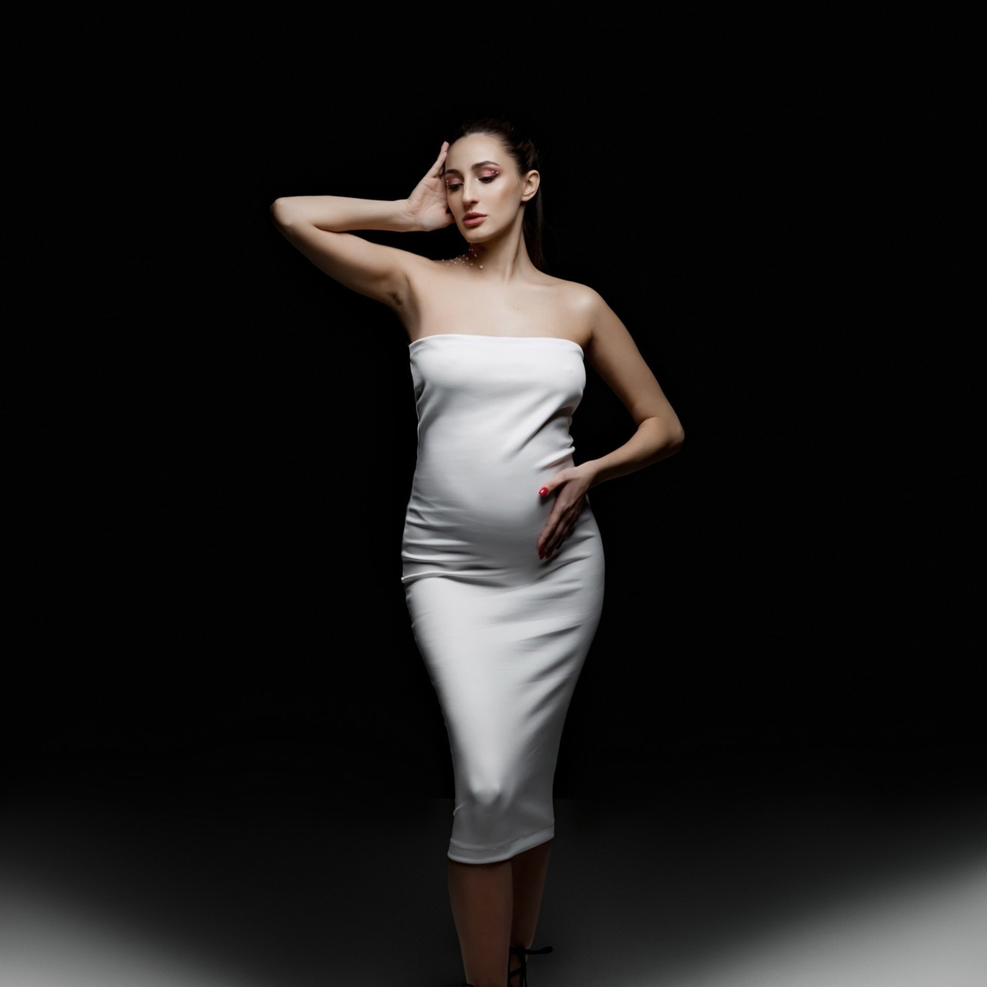 Фотодень для беременных в стиле Vogue. Фотограф беременности Краснодар