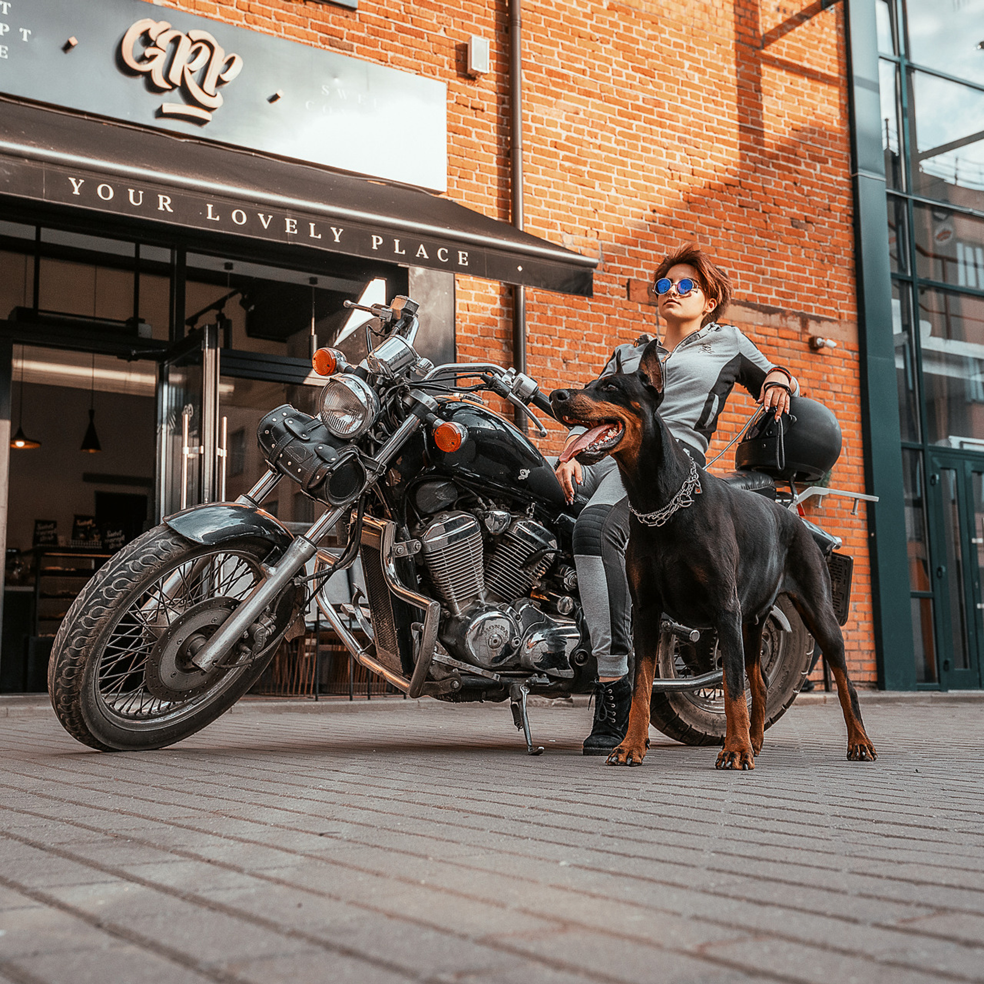 Фотосессия с Доберманом. Фотограф ОСОБЕННЫХ историй в Туле Свищенкова Виктория