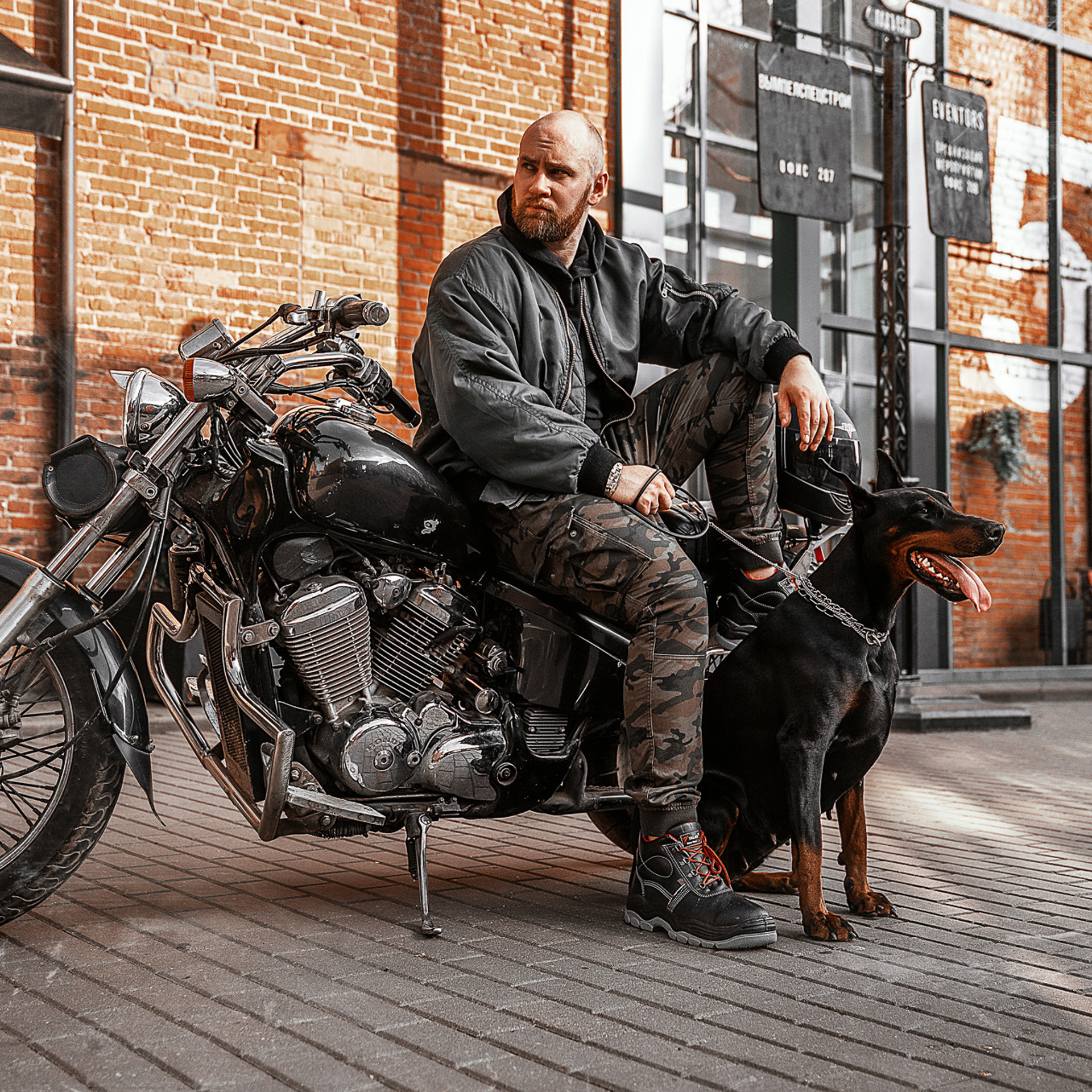 Фотосессия с Доберманом. Фотограф ОСОБЕННЫХ историй в Туле Свищенкова Виктория