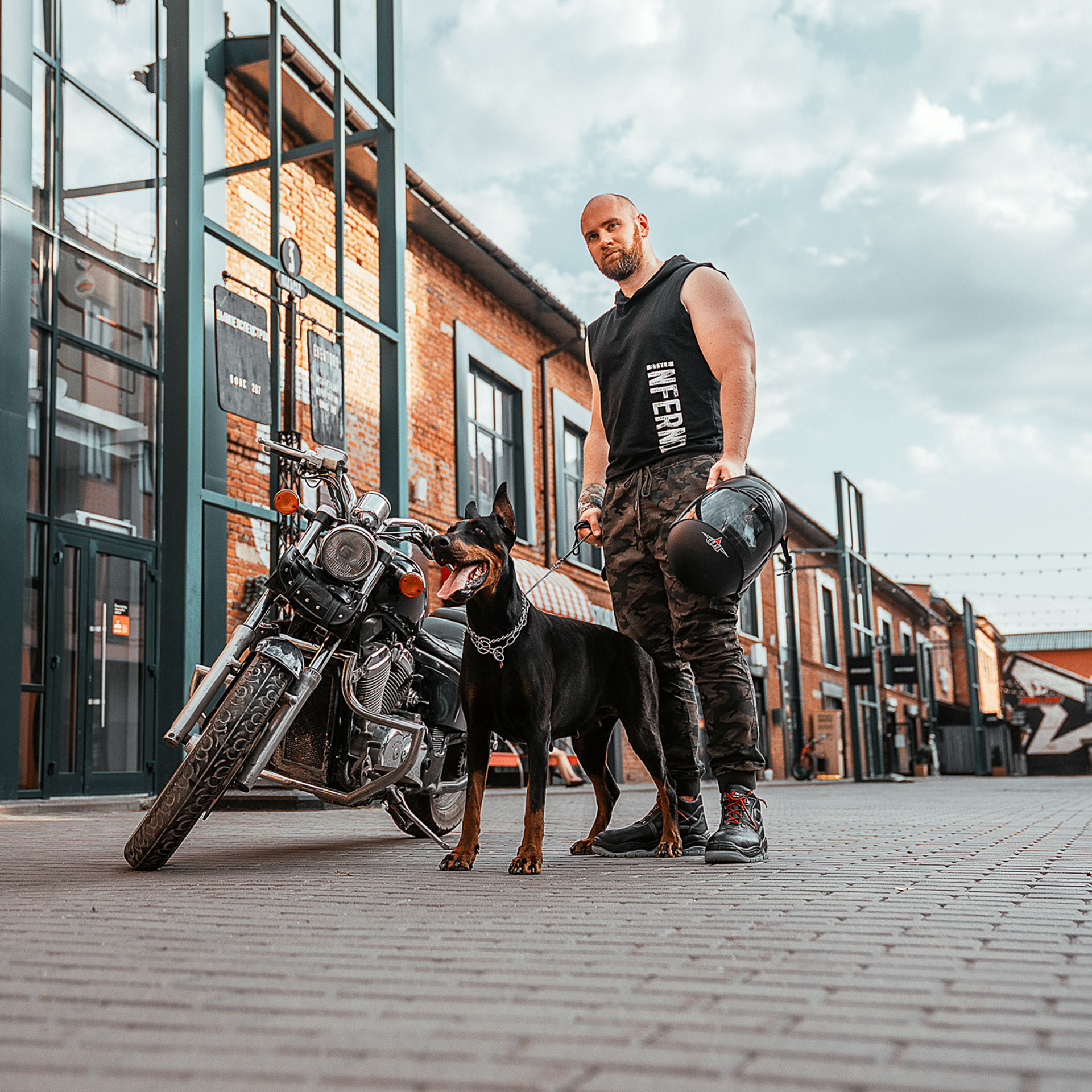 Фотосессия с Доберманом. Фотограф ОСОБЕННЫХ историй в Туле Свищенкова Виктория