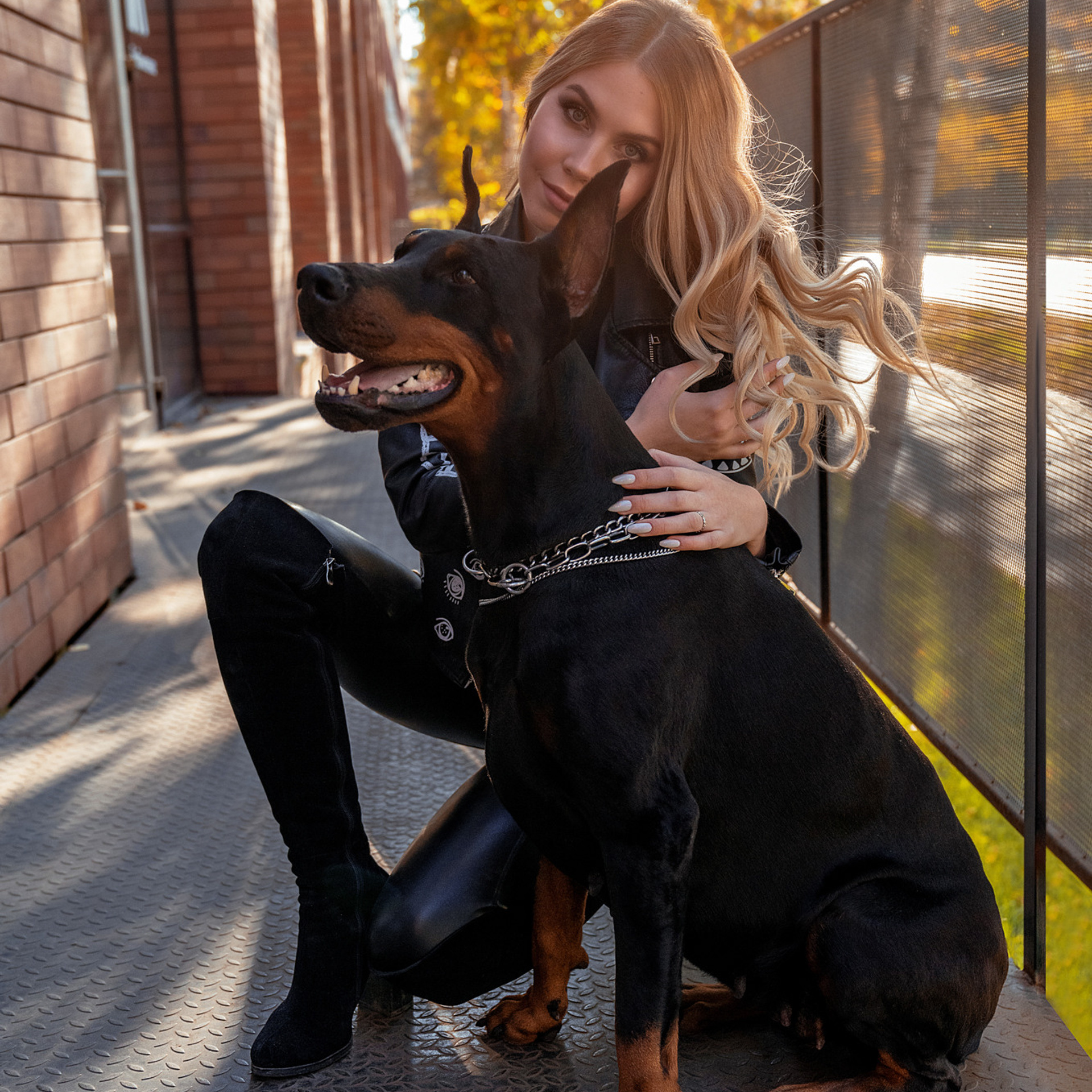 Фотосессия с Доберманом. Фотограф ОСОБЕННЫХ историй в Туле Свищенкова Виктория