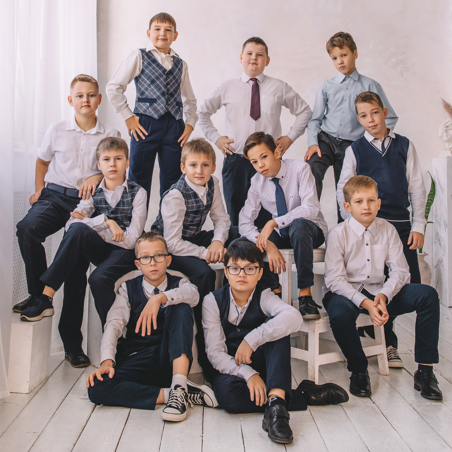 Среднее звено. Групповые кадры.