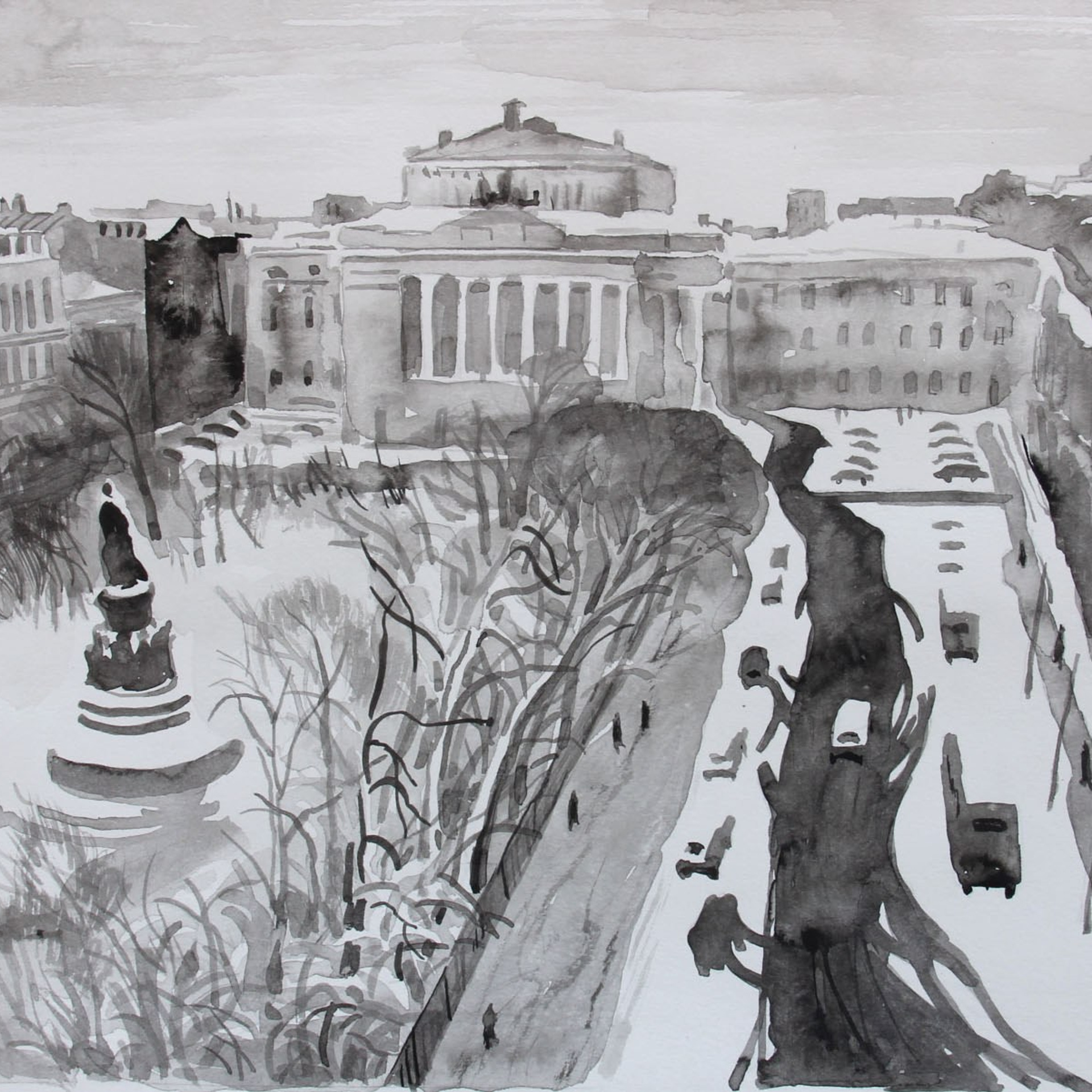 Проект ПСИХОГЕОГРАФИЯ ПЕТЕРБУРГА. Ольга Васильева художник в Санкт-Петербурге