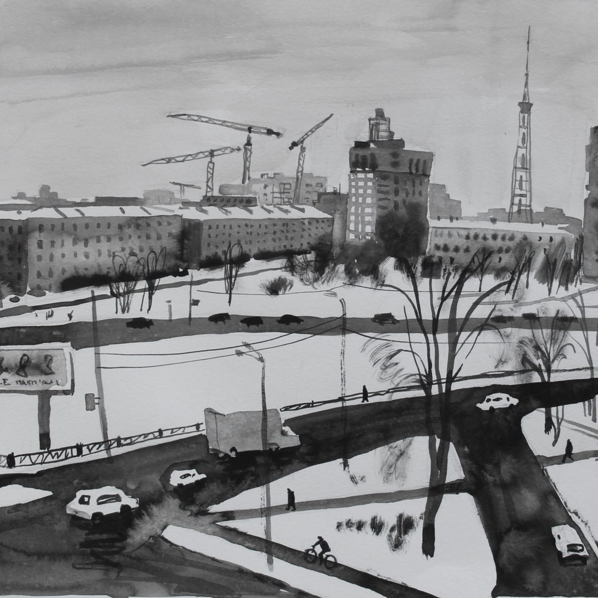 Проект ПСИХОГЕОГРАФИЯ ПЕТЕРБУРГА. Ольга Васильева художник в Санкт-Петербурге