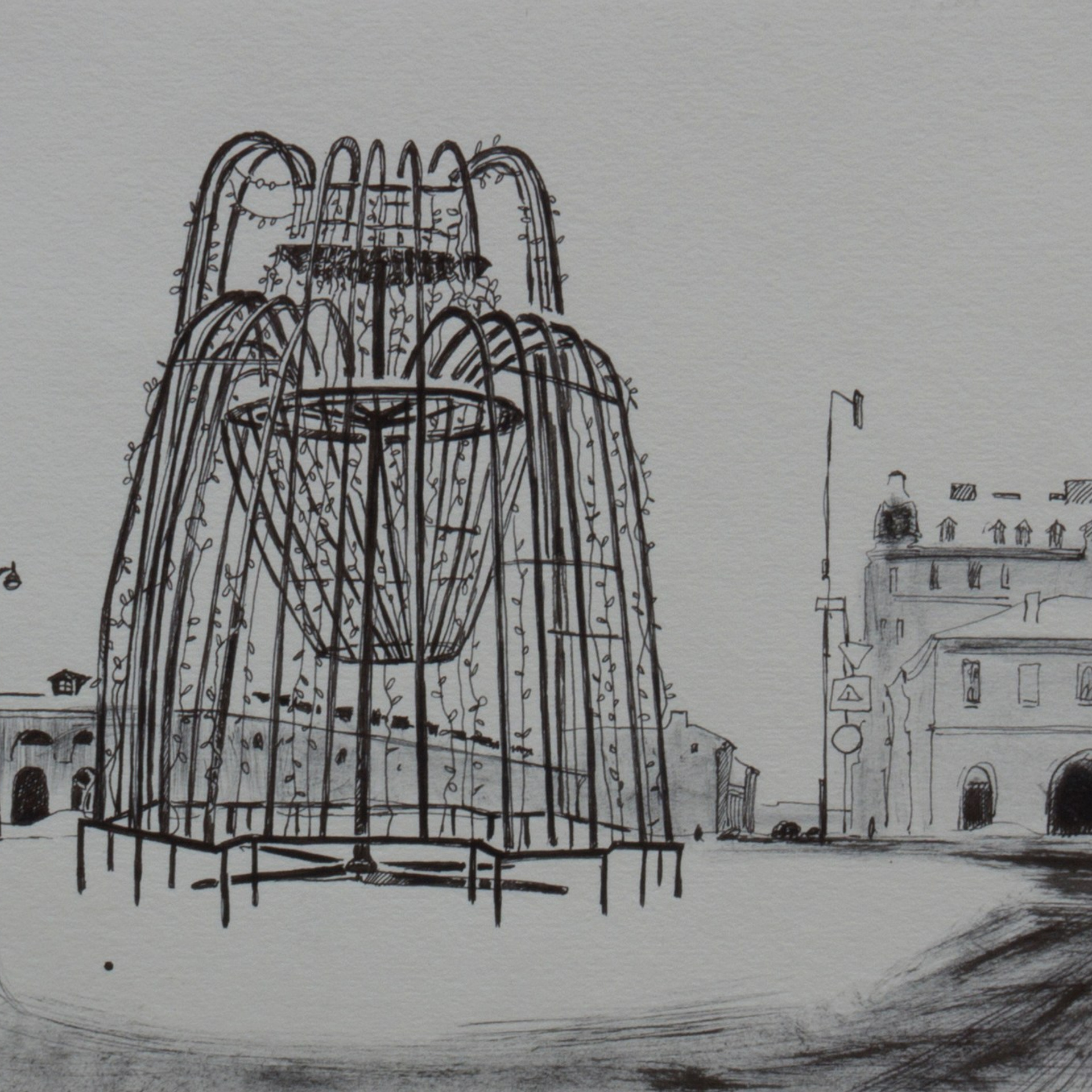 Проект ВРЕМЕННЫЕ КОНСТРУКЦИИ. Ольга Васильева художник в Санкт-Петербурге