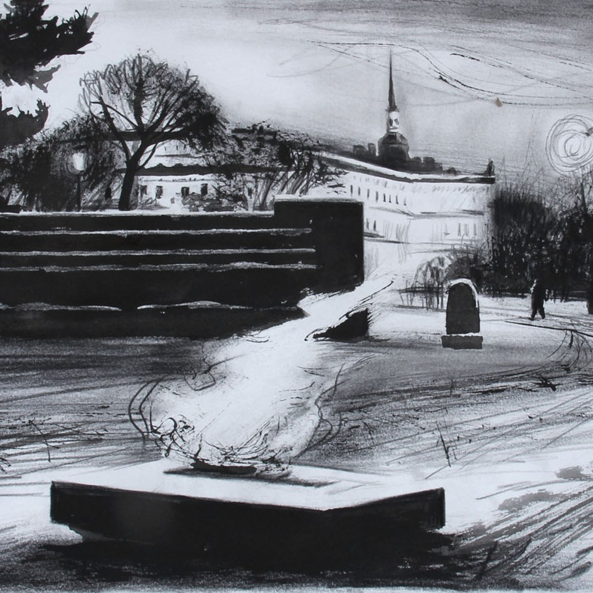 Проект ПСИХОГЕОГРАФИЯ ПЕТЕРБУРГА. Ольга Васильева художник в Санкт-Петербурге