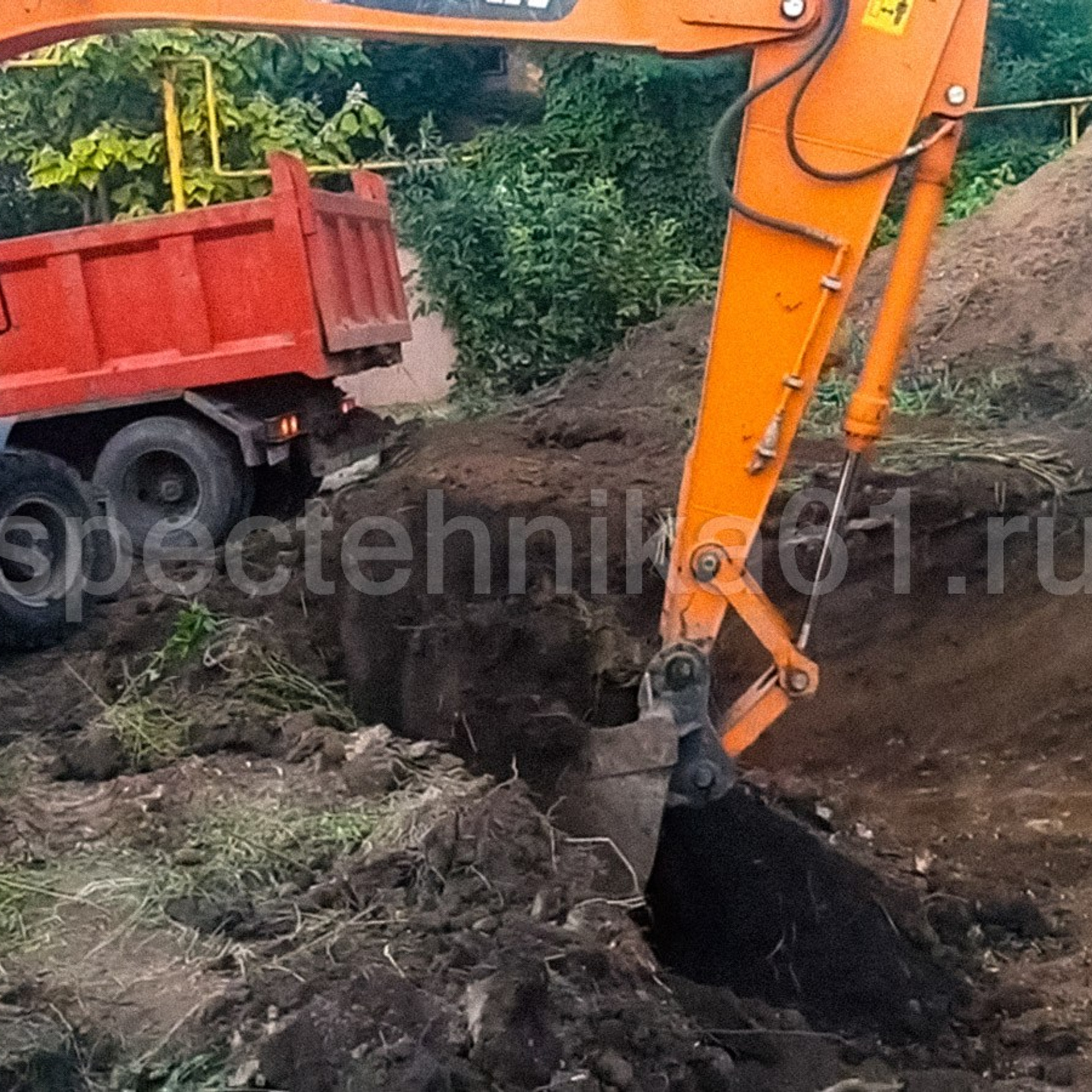 Фото: Наша спецтехника в действии. Аренда спецтехники в Ростове-на-Дону и других регионах