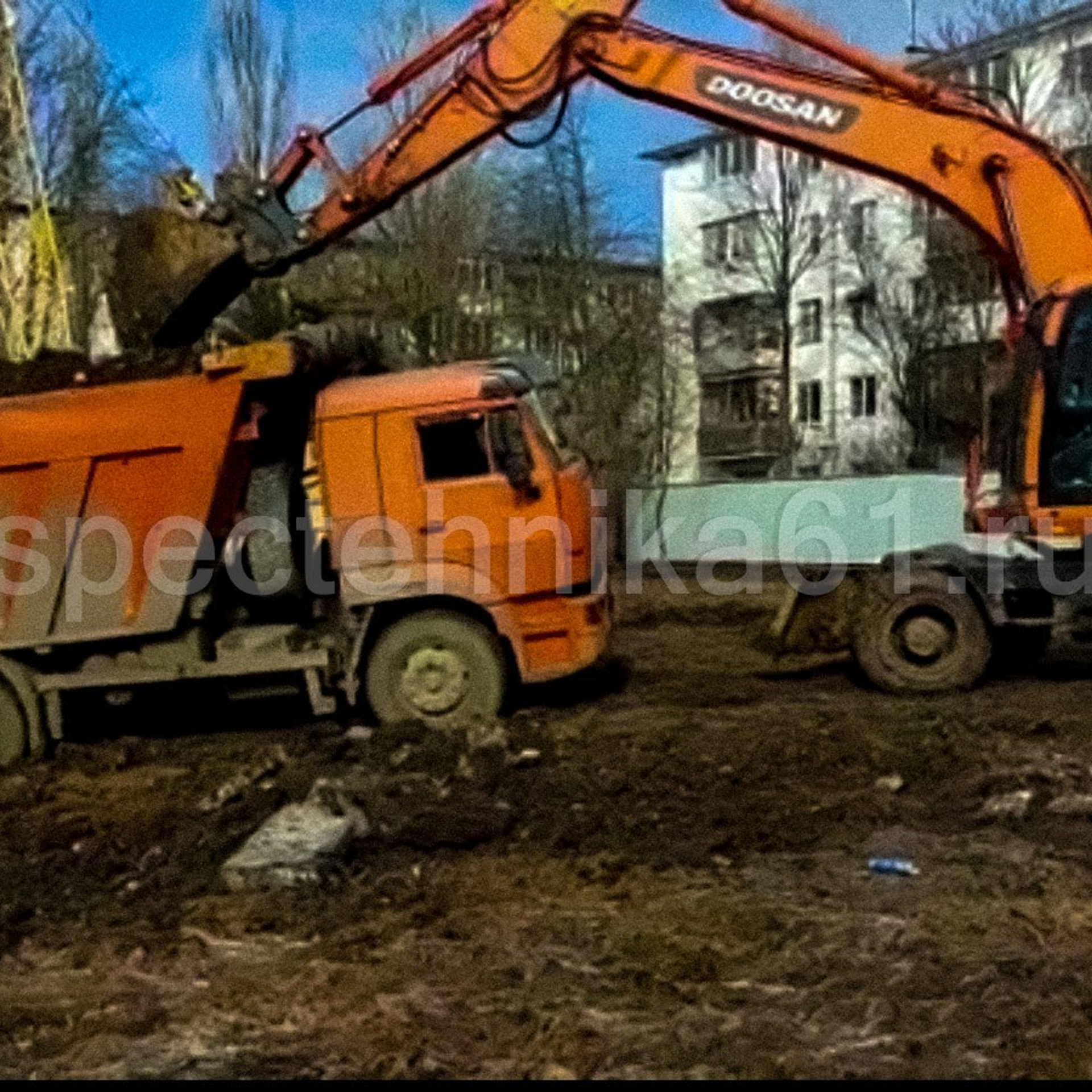 Фото: Наша спецтехника в действии. Аренда спецтехники в Ростове-на-Дону и других регионах