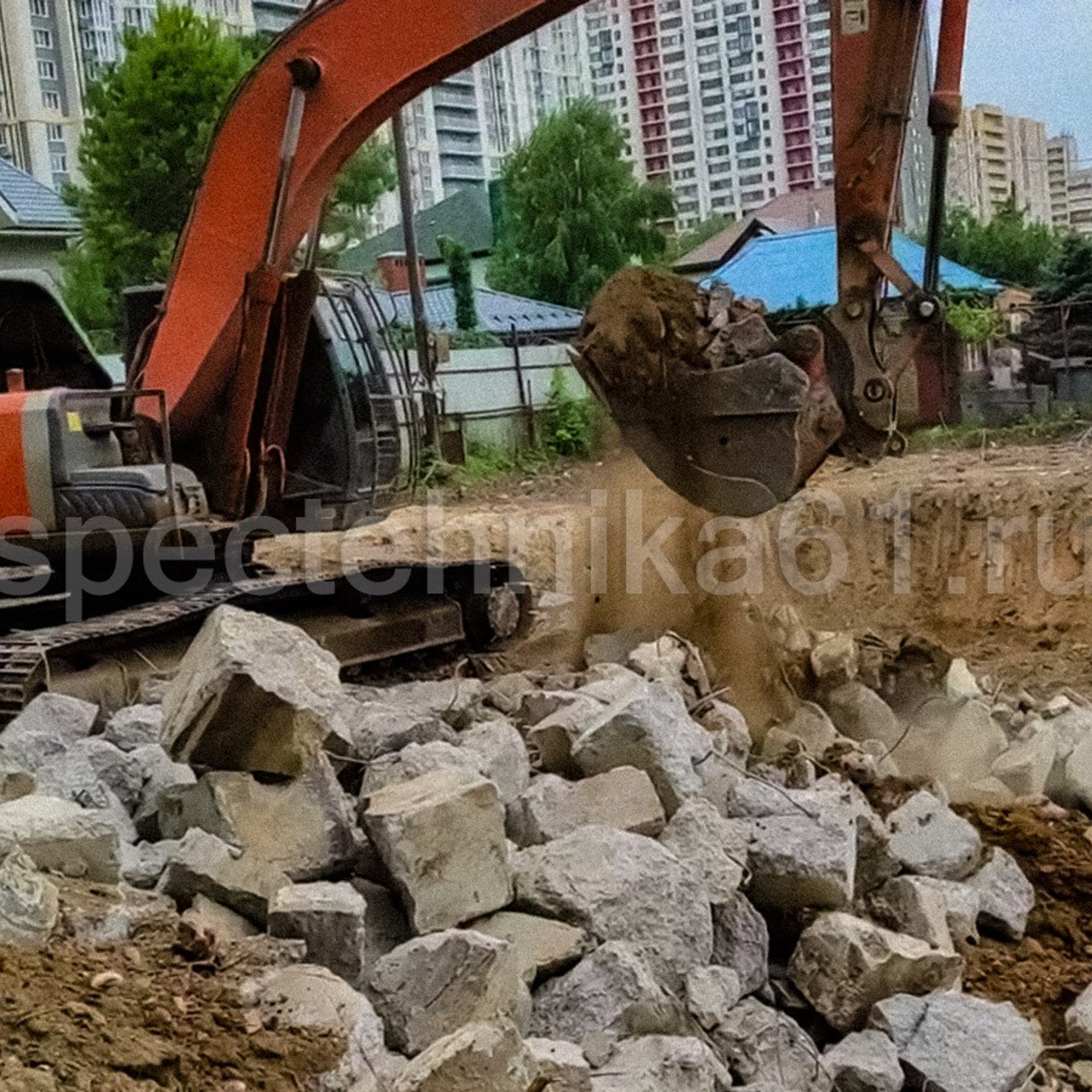 Фото: Наша спецтехника в действии. Аренда спецтехники в Ростове-на-Дону и других регионах