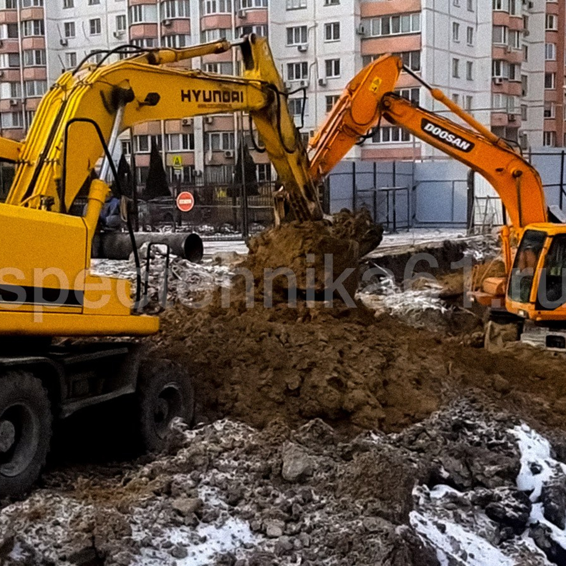 Фото: Наша спецтехника в действии. Аренда спецтехники в Ростове-на-Дону и других регионах