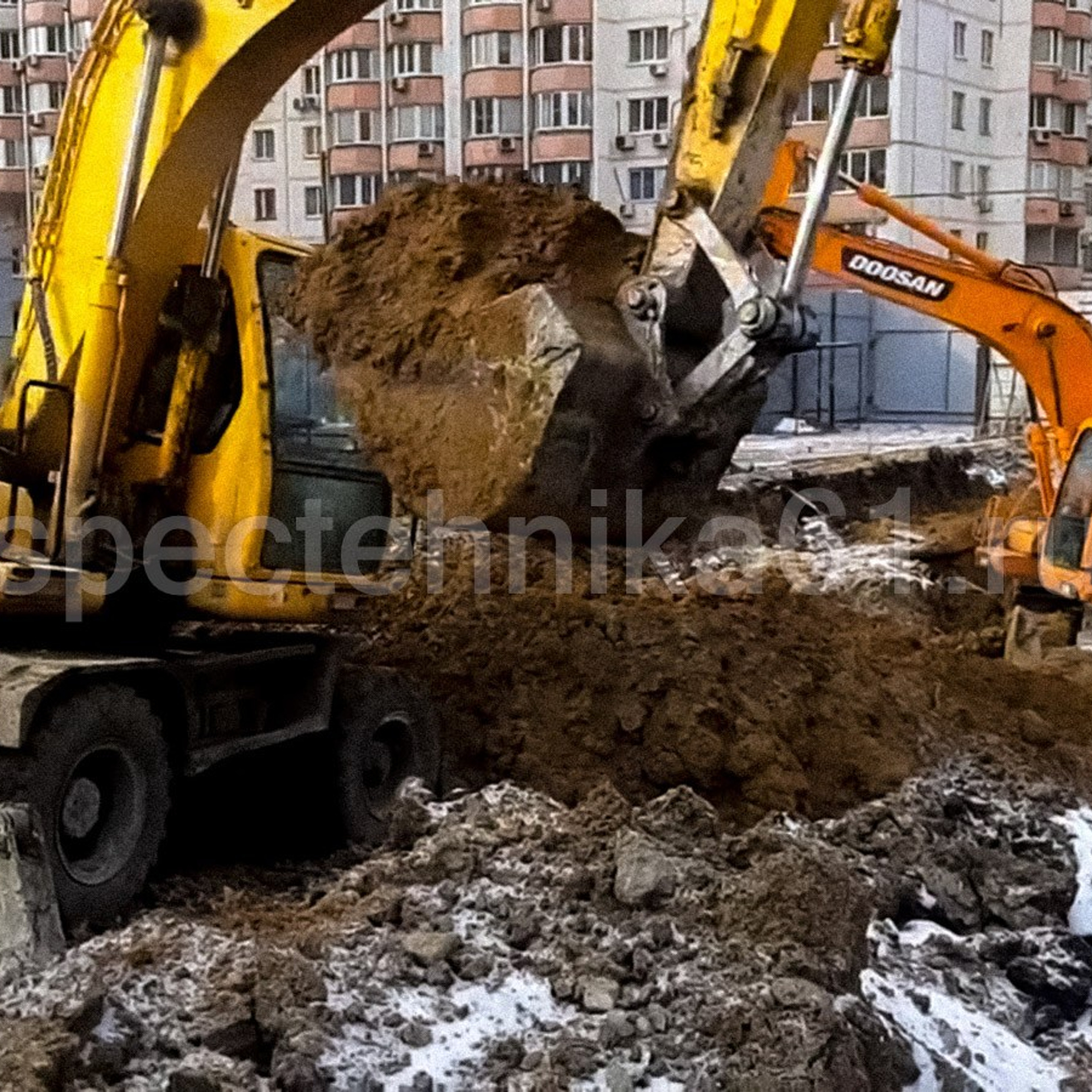 Фото: Наша спецтехника в действии. Аренда спецтехники в Ростове-на-Дону и других регионах