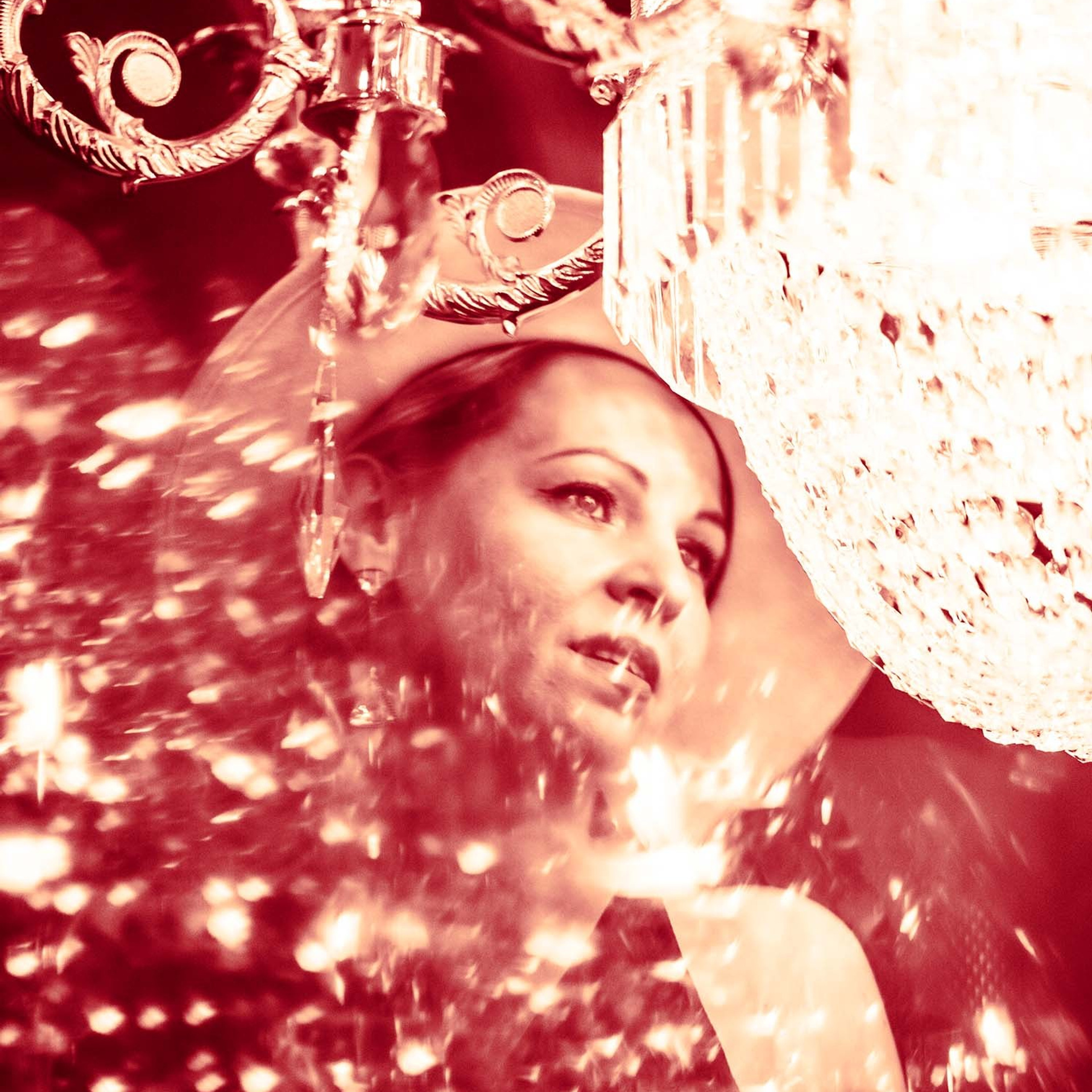 Фотосессия в вечернем платье