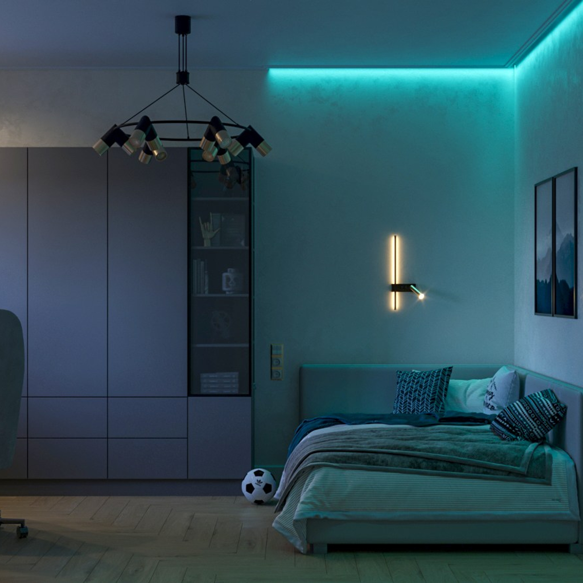 Визуализация интерьера. ЖК ДИНАСТИЯ