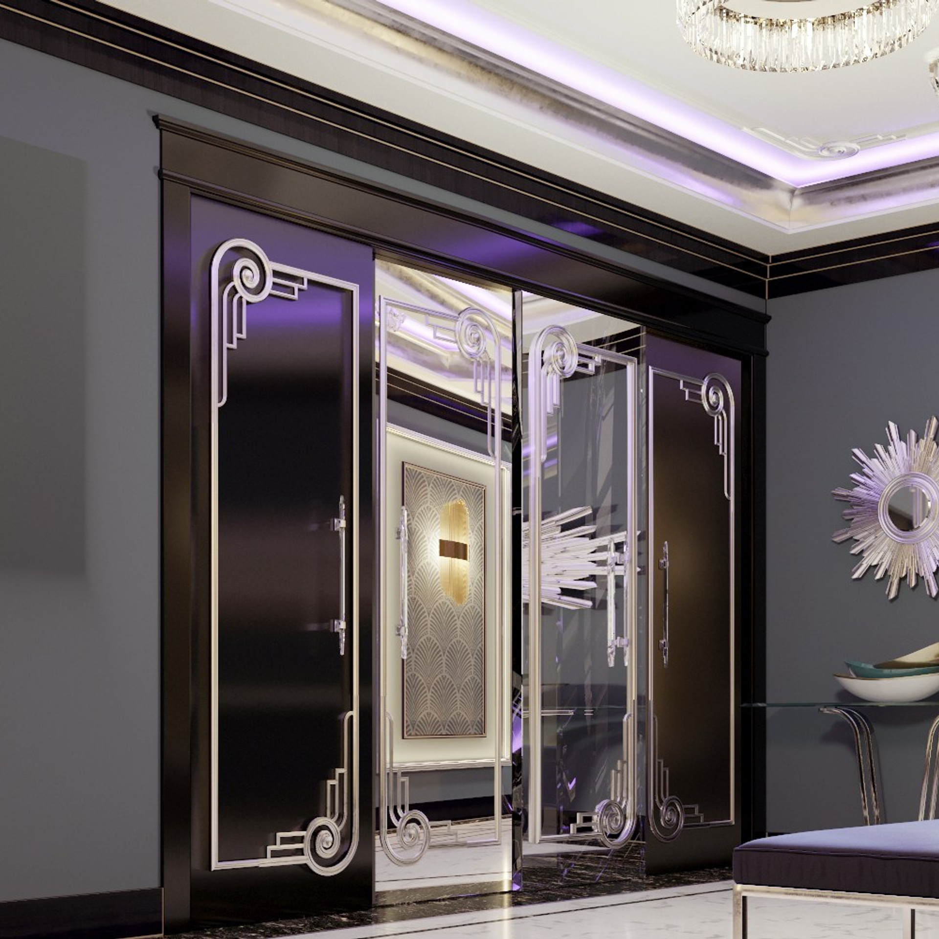 Дизайн интерьера в классическом стиле • Авторский дизайн интерьера квартиры, частного дома