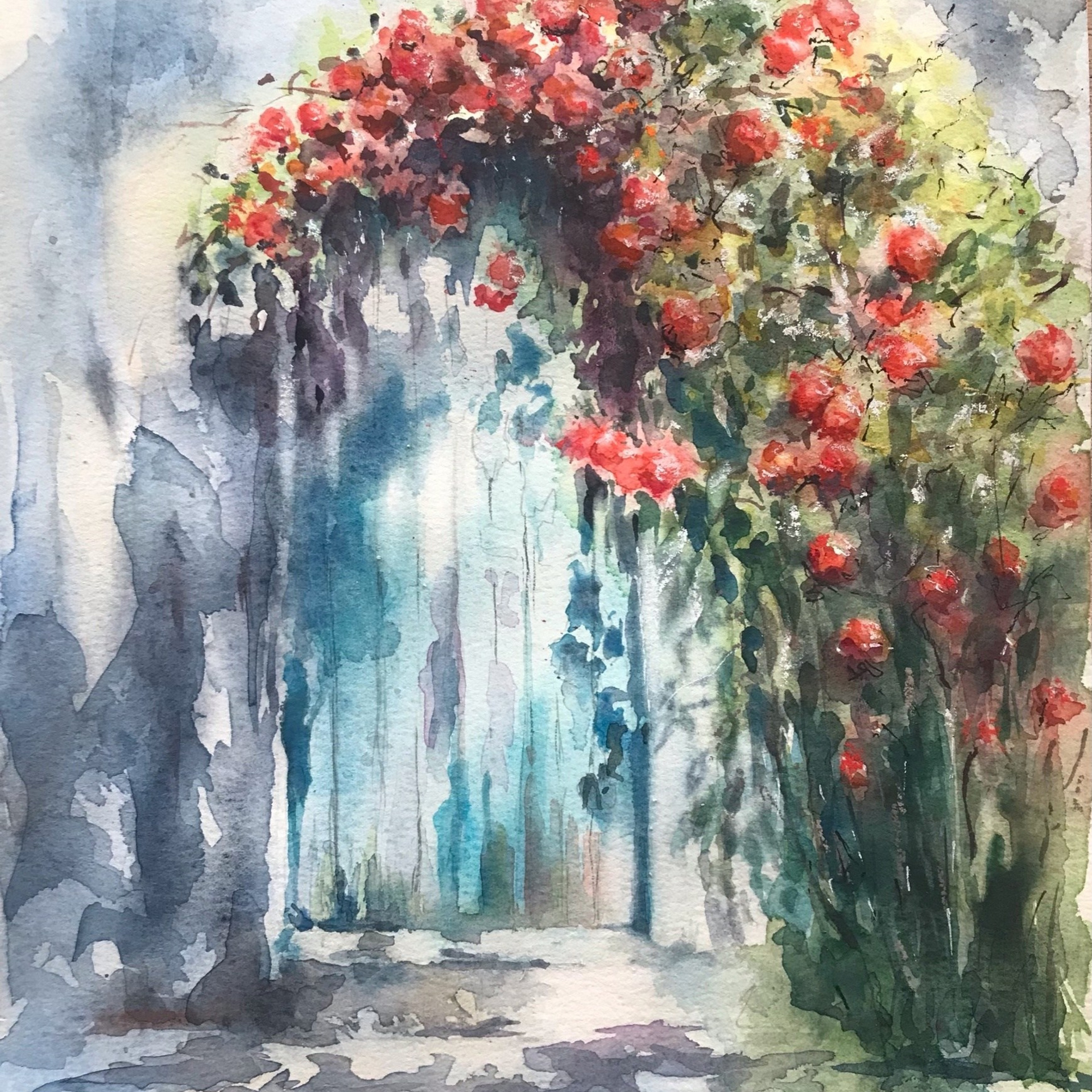 Пейзажи Ирэн Постольной - картины акварель, масло. Ирэн Постольная — картины художника — купить картину — обучение рисованию