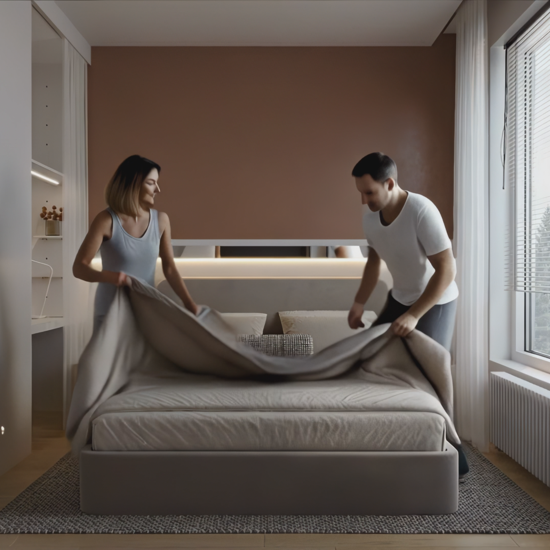 3D АНИМАЦИЯ С ПОМОЩЬЮ AI. 3D визуализация интерьера и архитектурной среды