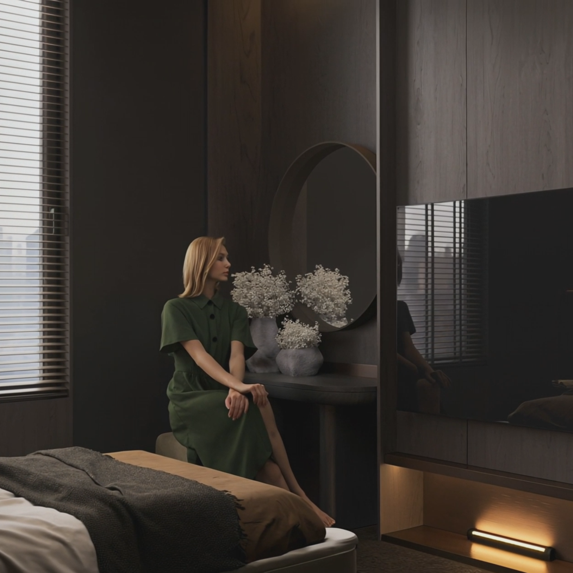 3D АНИМАЦИЯ С ПОМОЩЬЮ AI. 3D визуализация интерьера и архитектурной среды