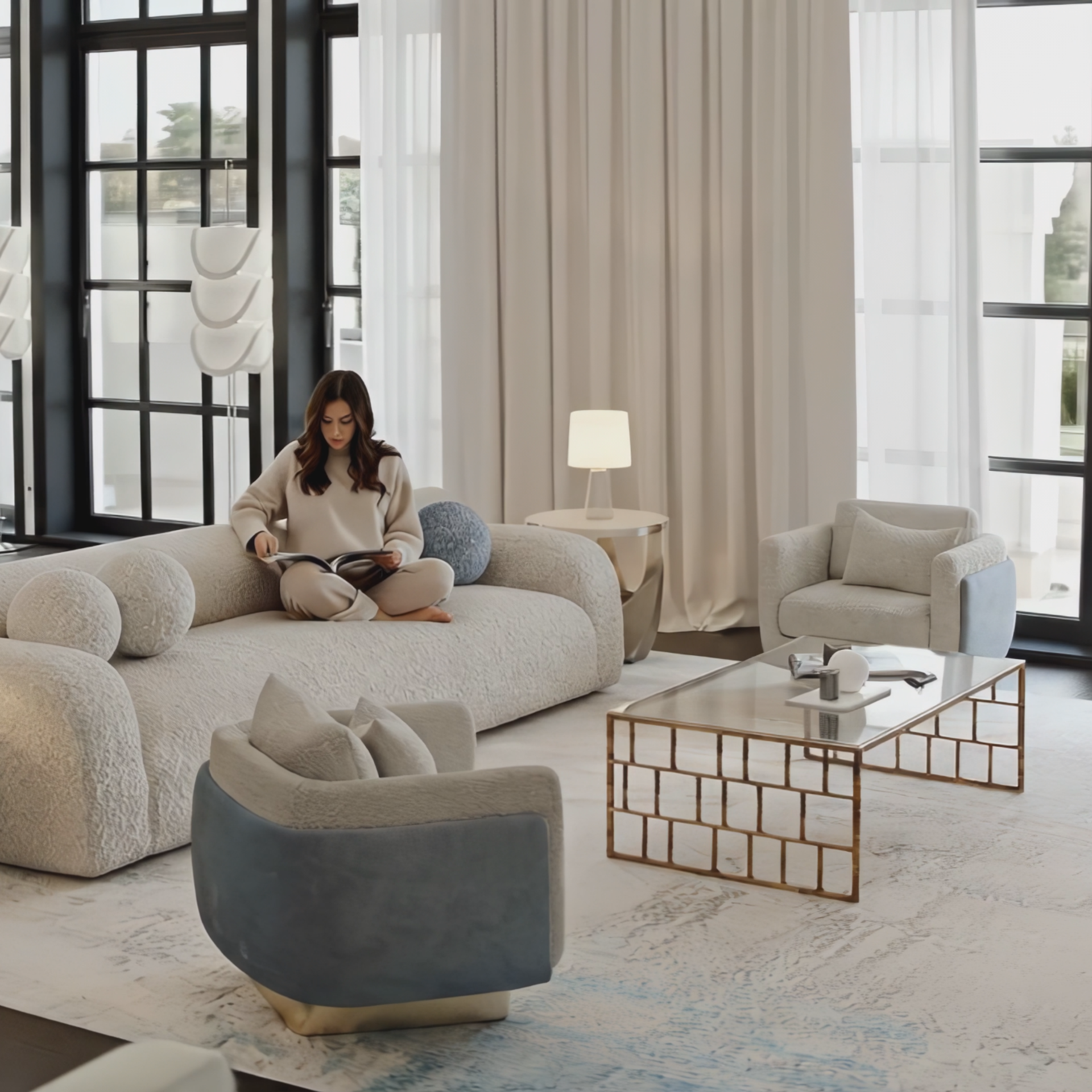 3D АНИМАЦИЯ С ПОМОЩЬЮ AI. 3D визуализация интерьера и архитектурной среды