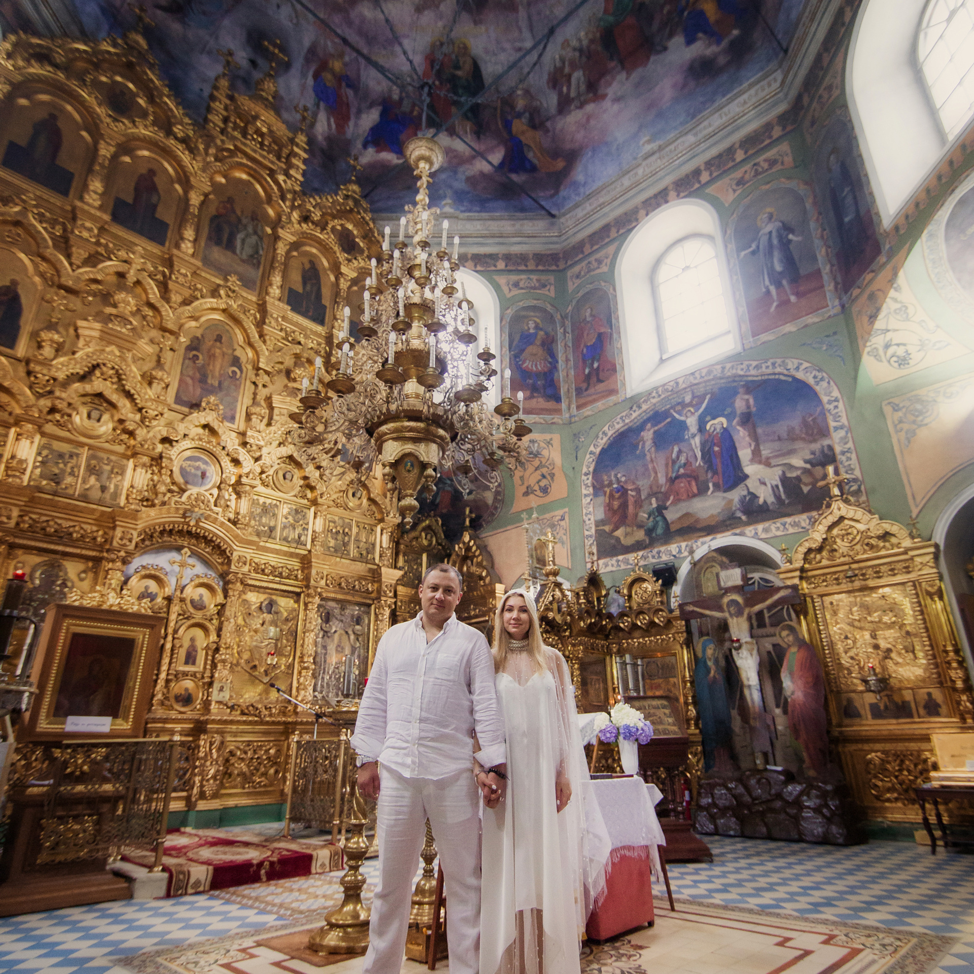 Trauung in der orthodoxen Kirche. Fotografin in München Dasha Antipina
